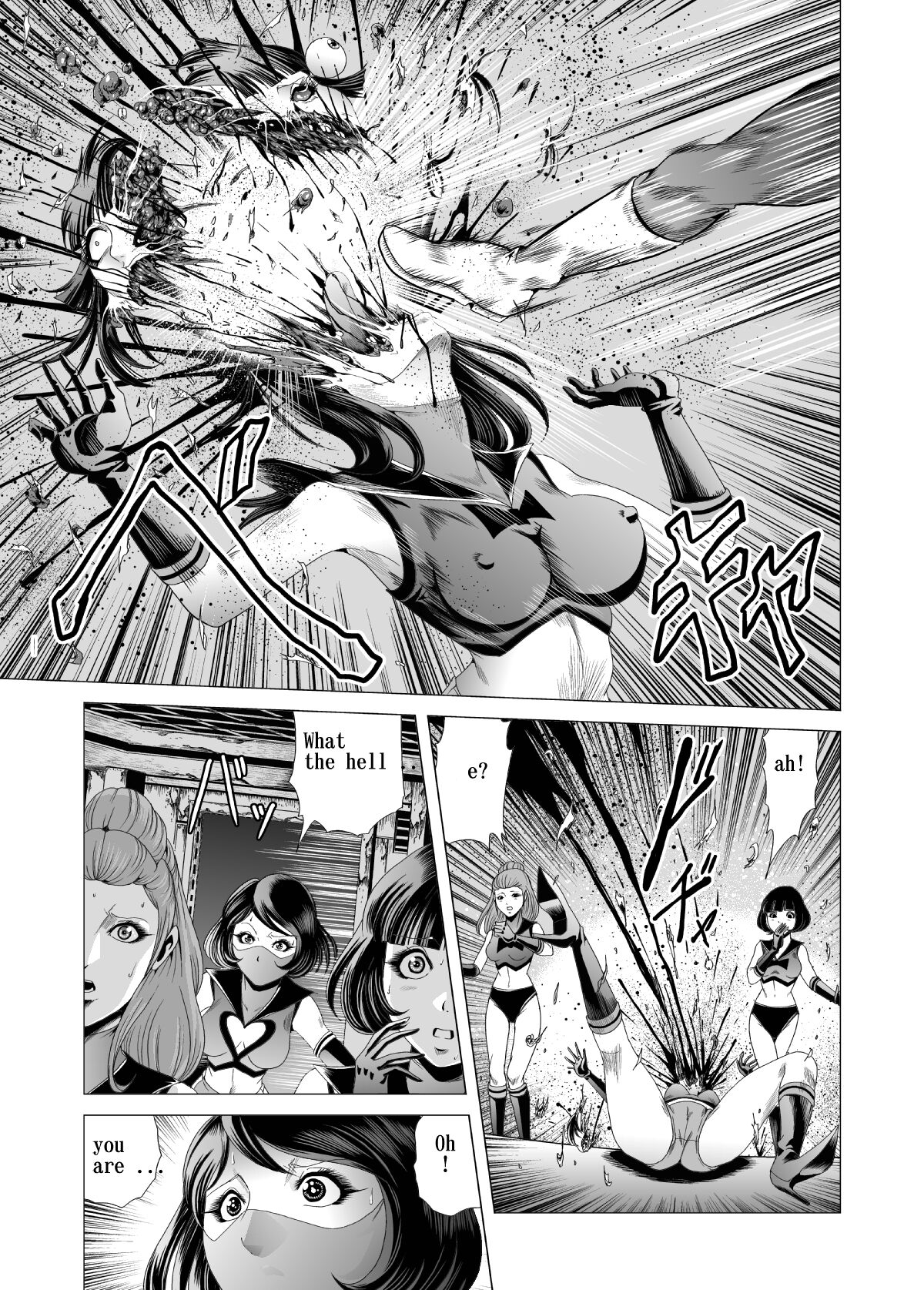 Female combatant's dripping page 8 full