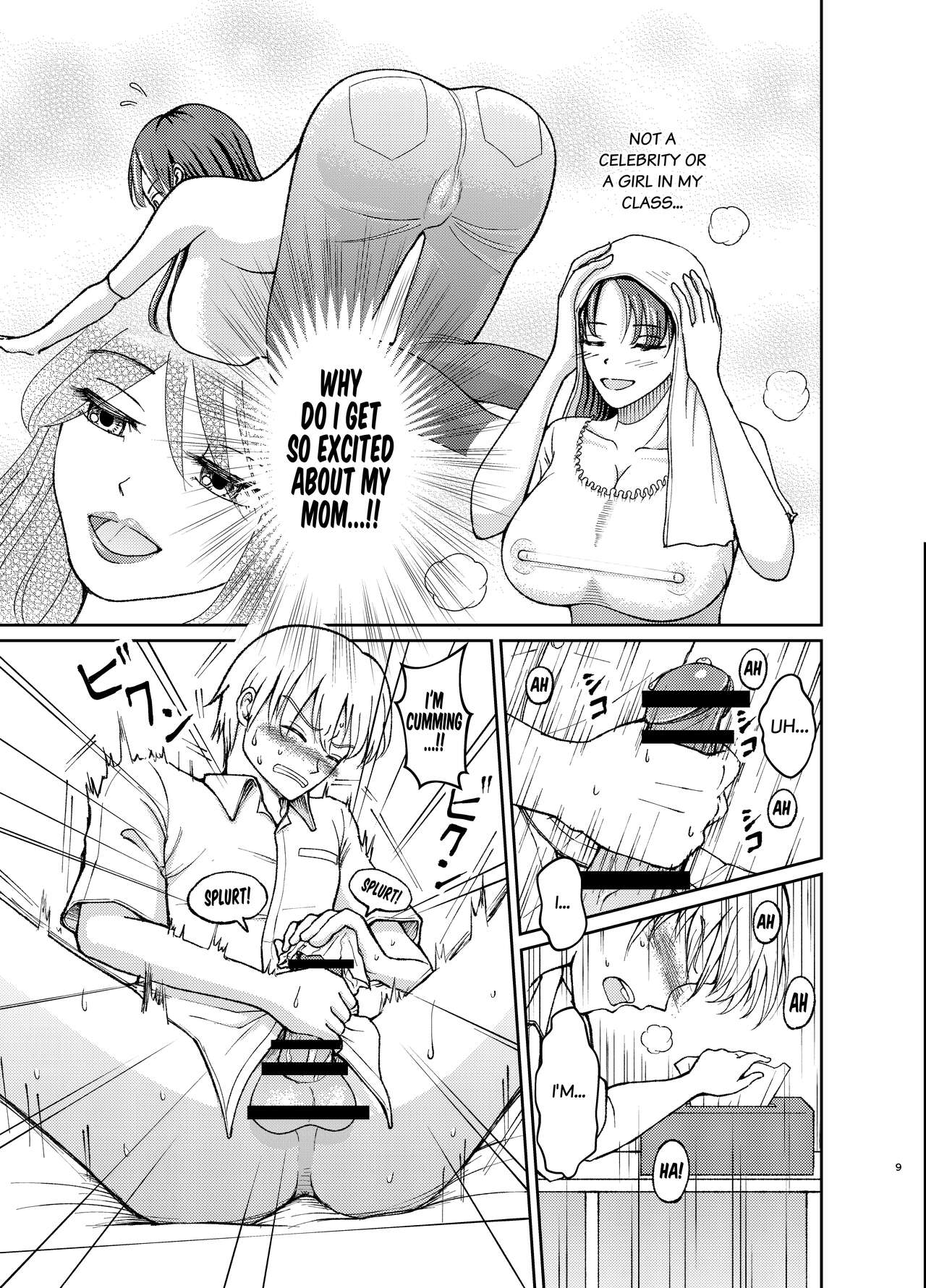 Yasashii Bakunyuu Kaa-san to Irekawacchatta Hankouki na Ore no Hanashi ~Episode 1~ page 9 full