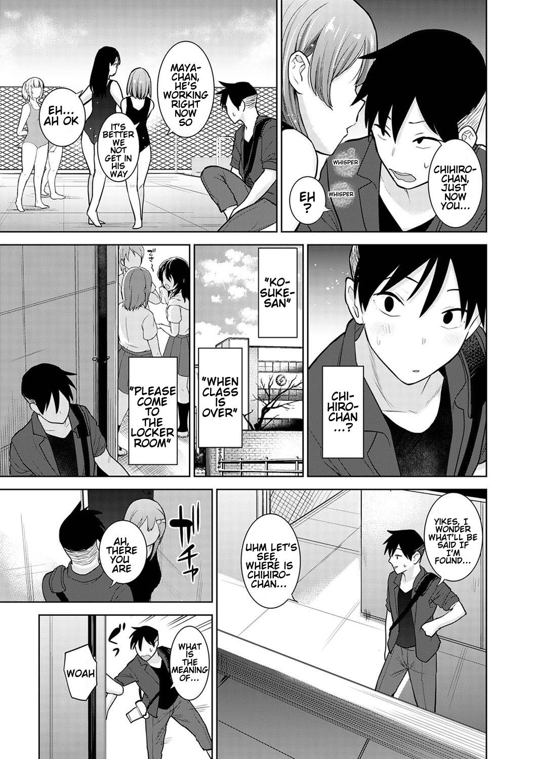 SotsuAl Cameraman to Shite Ichinenkan Joshikou no Event e Doukou Suru Koto ni Natta Hanashi | A Story About How I Ended Up Being A Yearbook Cameraman at an All Girls' School For A Year Ch. 5 page 6 full
