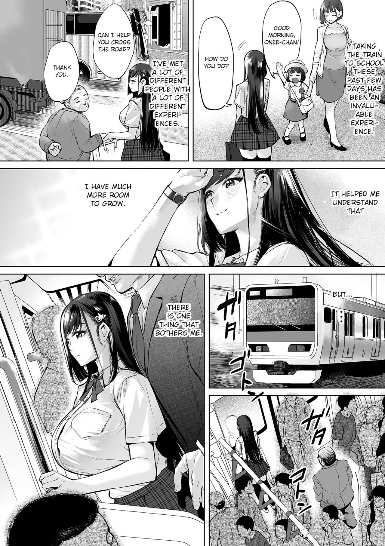 Ojou-sama Chikan Train page 6 full