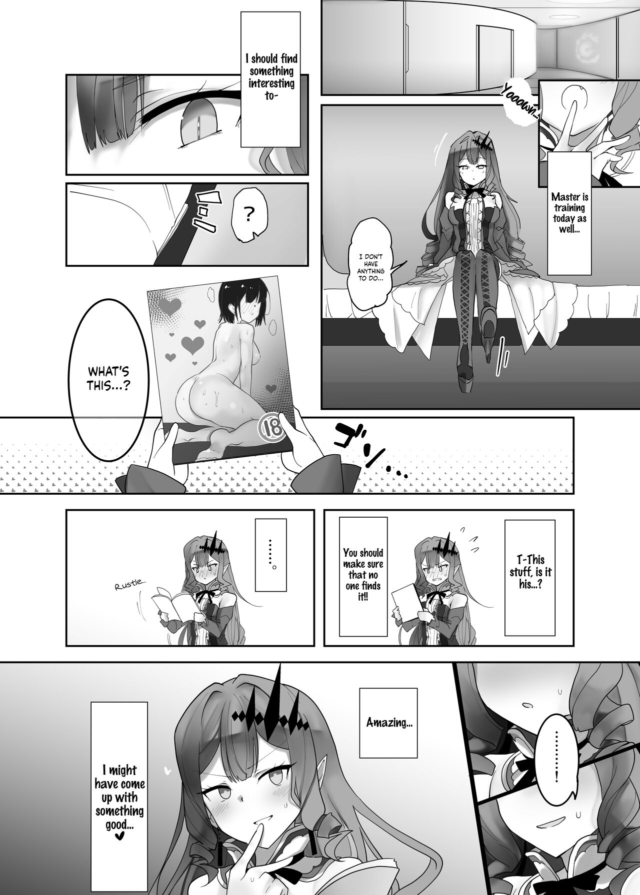 Yousei Kishi Tristan o Wakaraseru Hon | Making Fairy Knight Tristan Understand page 2 full