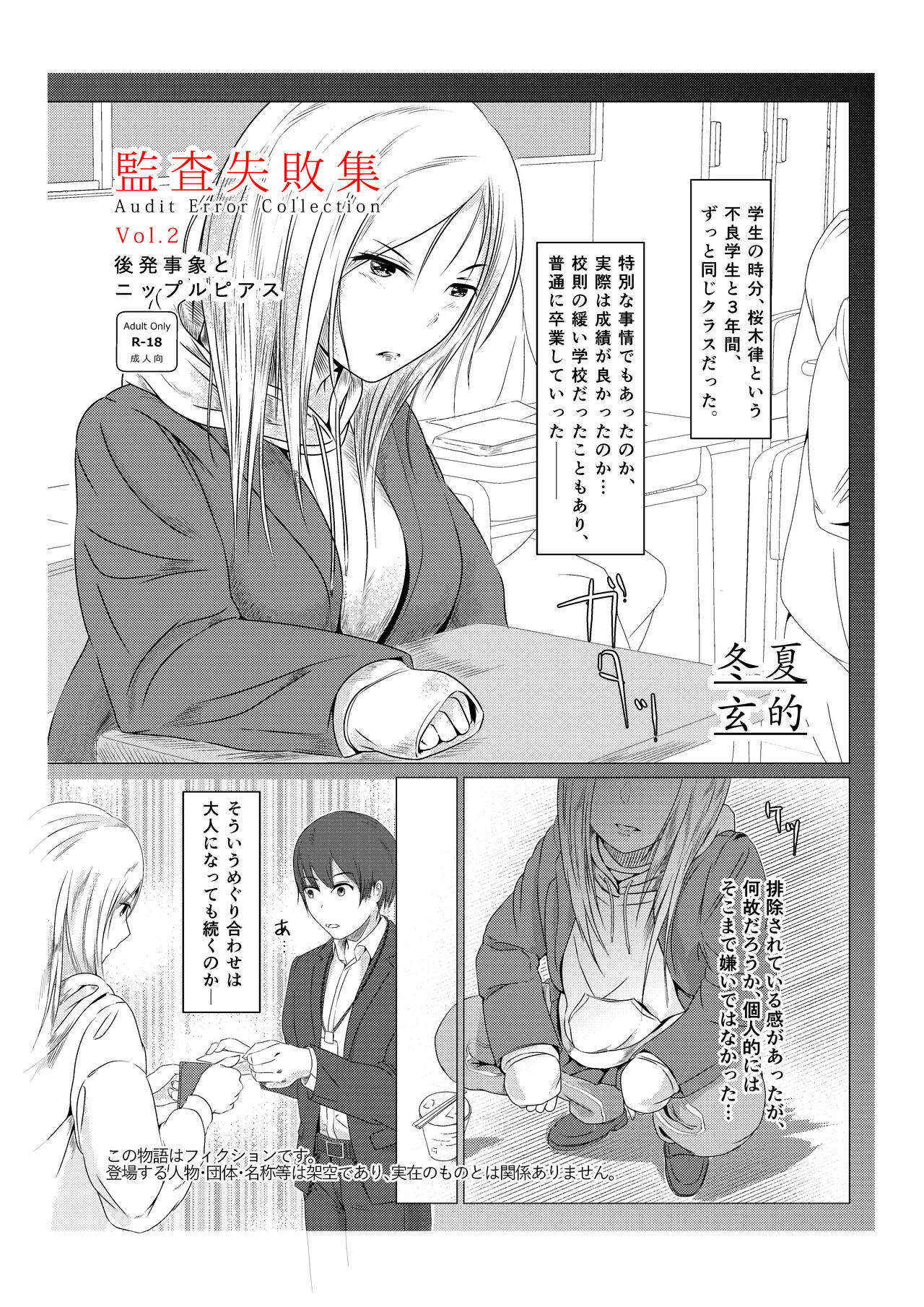 Kansatsu Shippai Shuu Vol. 2 ~Kouhatsu Jijou to Nipple Pierce~ page 1 full