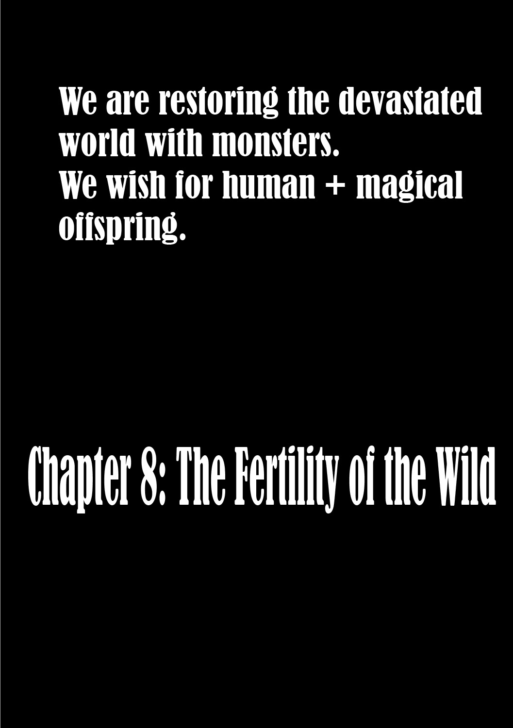 Fukkou!? Ishu Kouhai -Mazoku to Ningen no Kyousei Jidai- 8-wa page 2 full