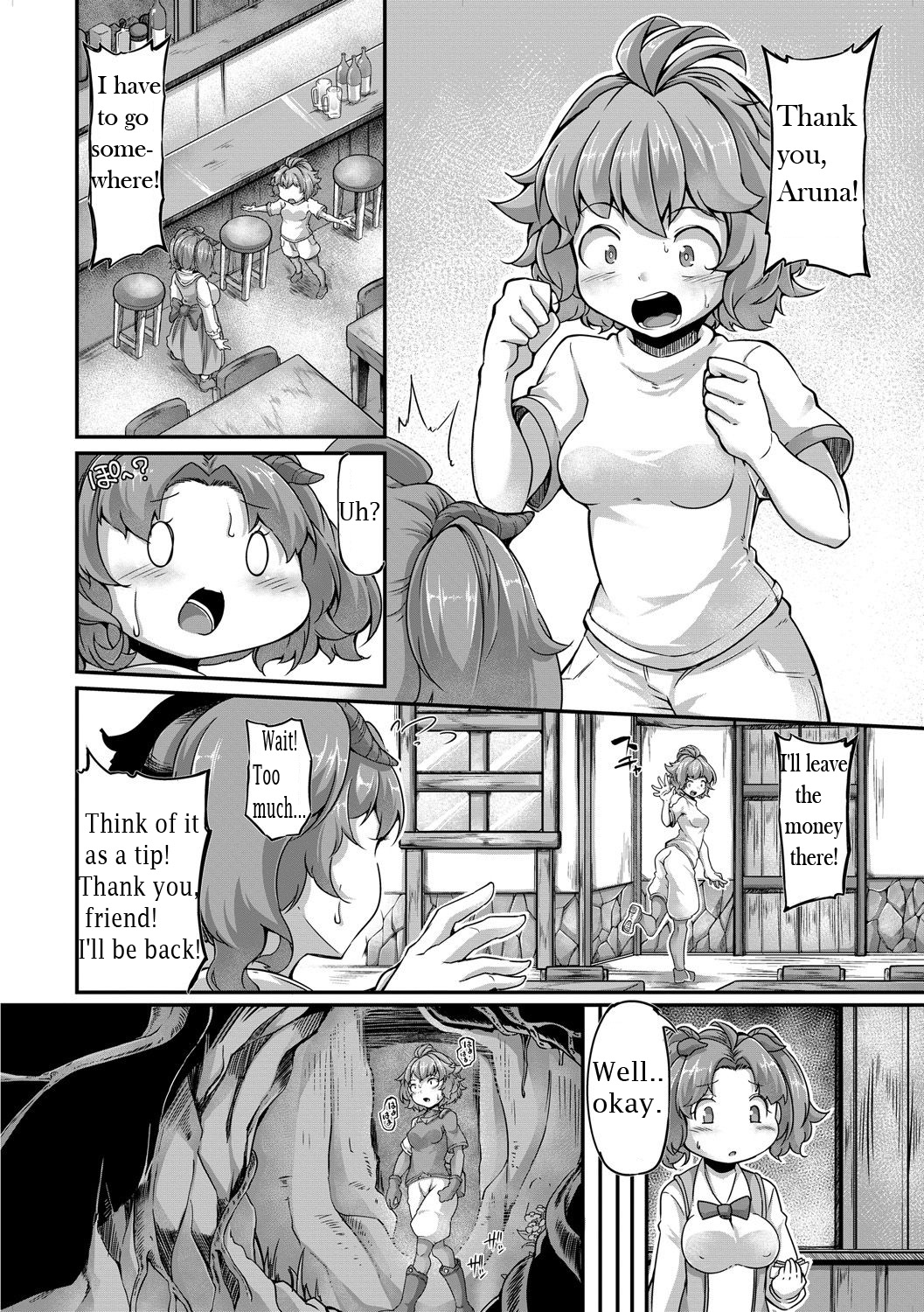 Fukkou!? Ishu Kouhai -Mazoku to Ningen no Kyousei Jidai- 8-wa page 6 full