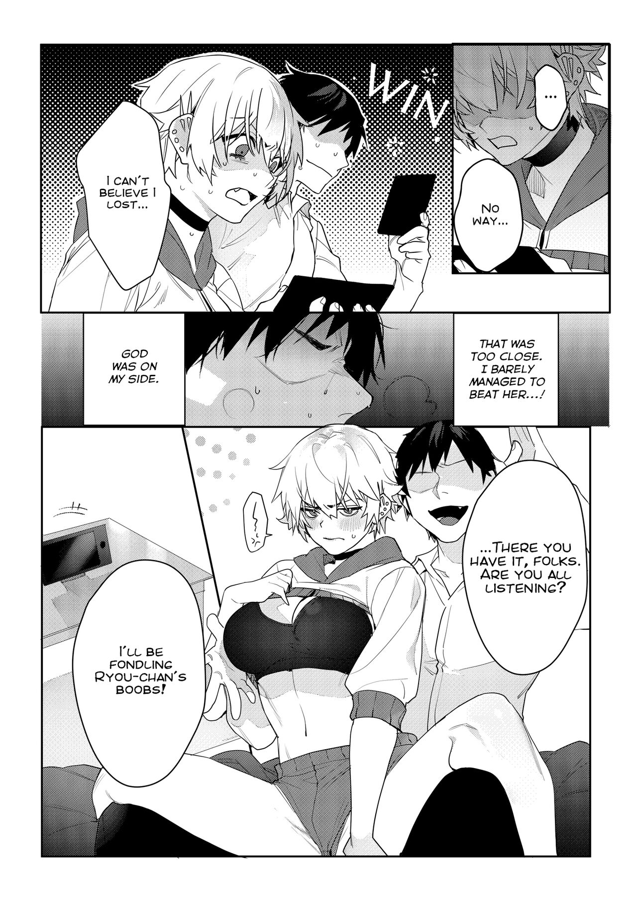 Gamer Kanojo no Oppai Monde mita Kekka... | What Happens if You Try to Fondle a Gamer Chick's Boobs... page 9 full