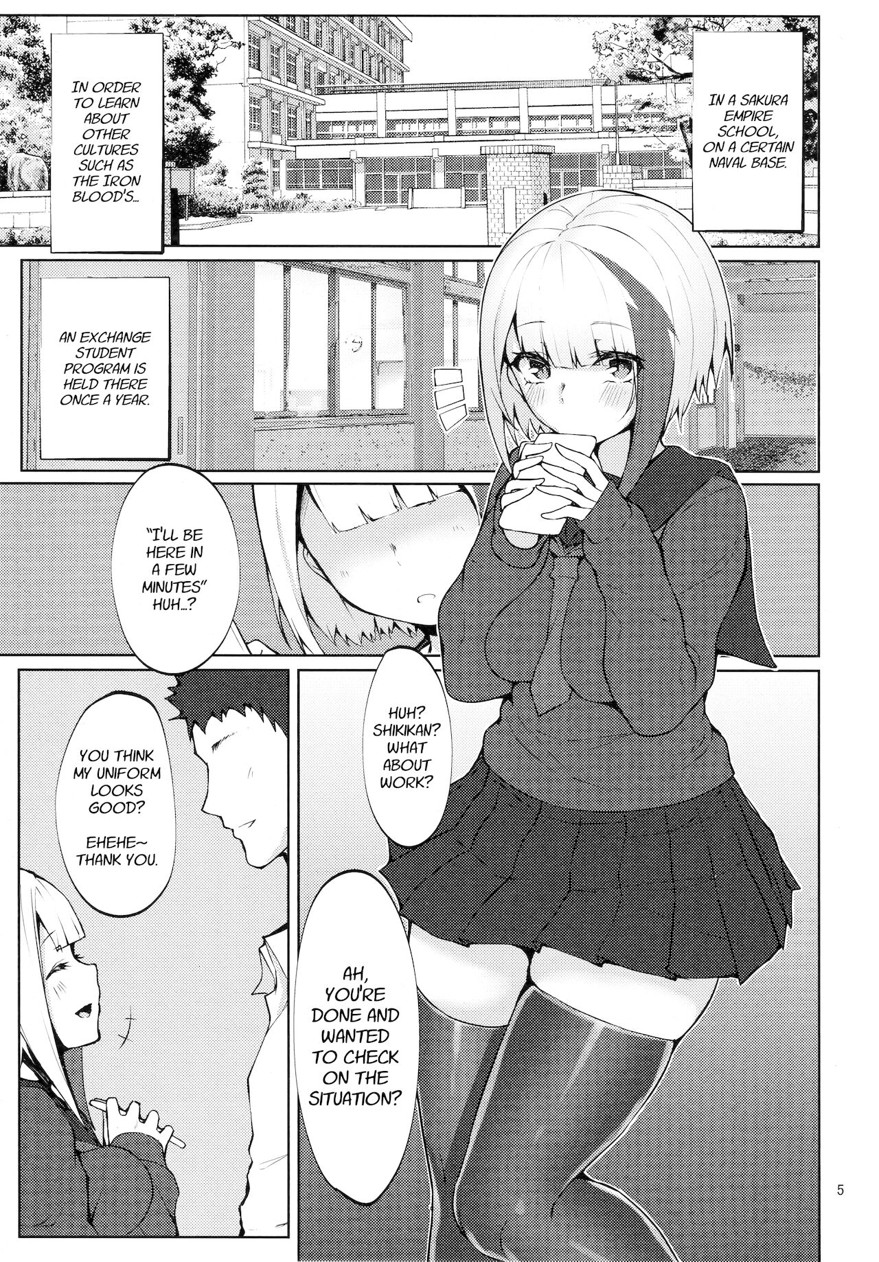Seifuku de Imouto na Kansen wa Osuki Desuka? | Do you like sister ships in uniform? page 4 full