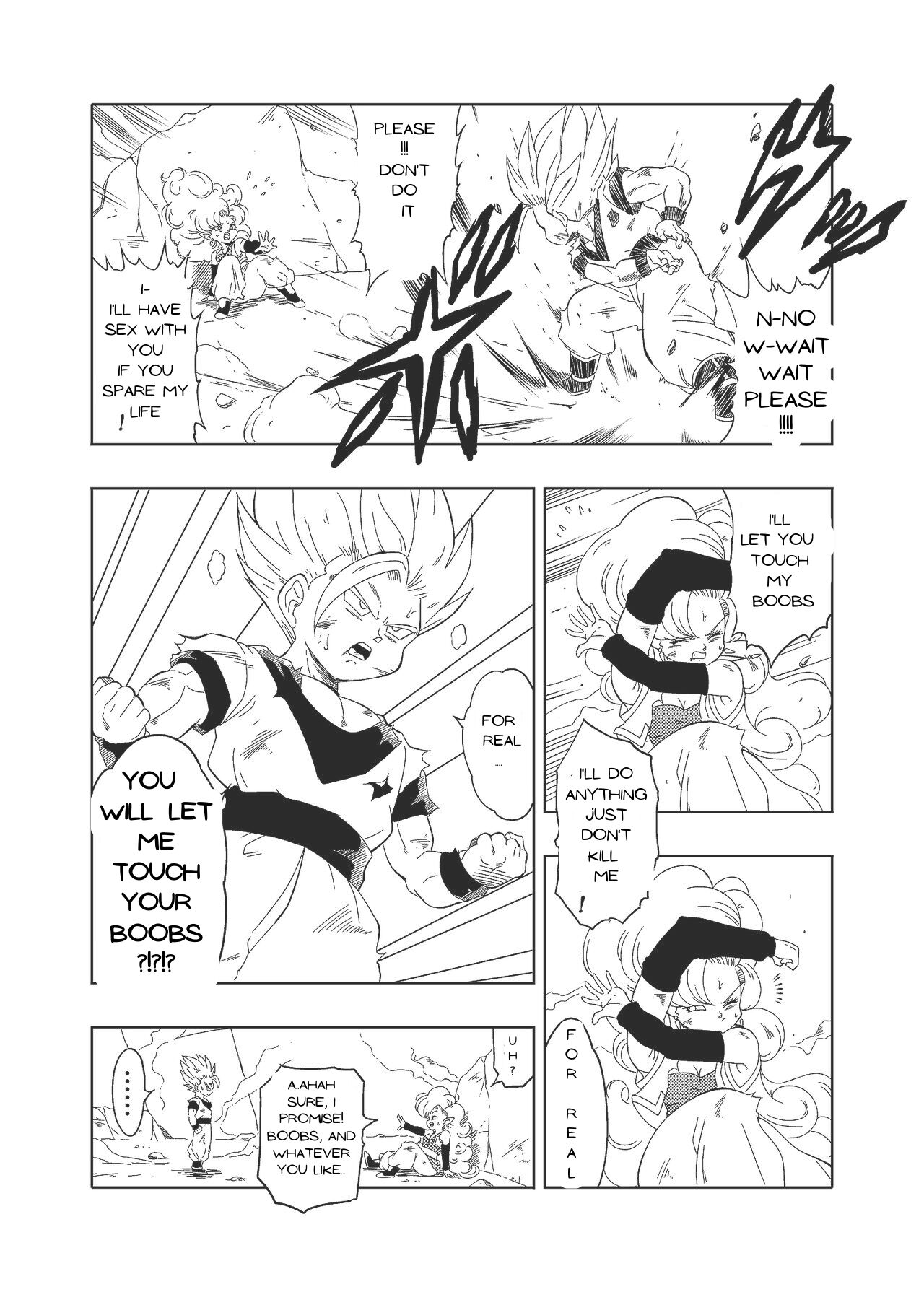DB-X Zangya x Gohan page 4 full