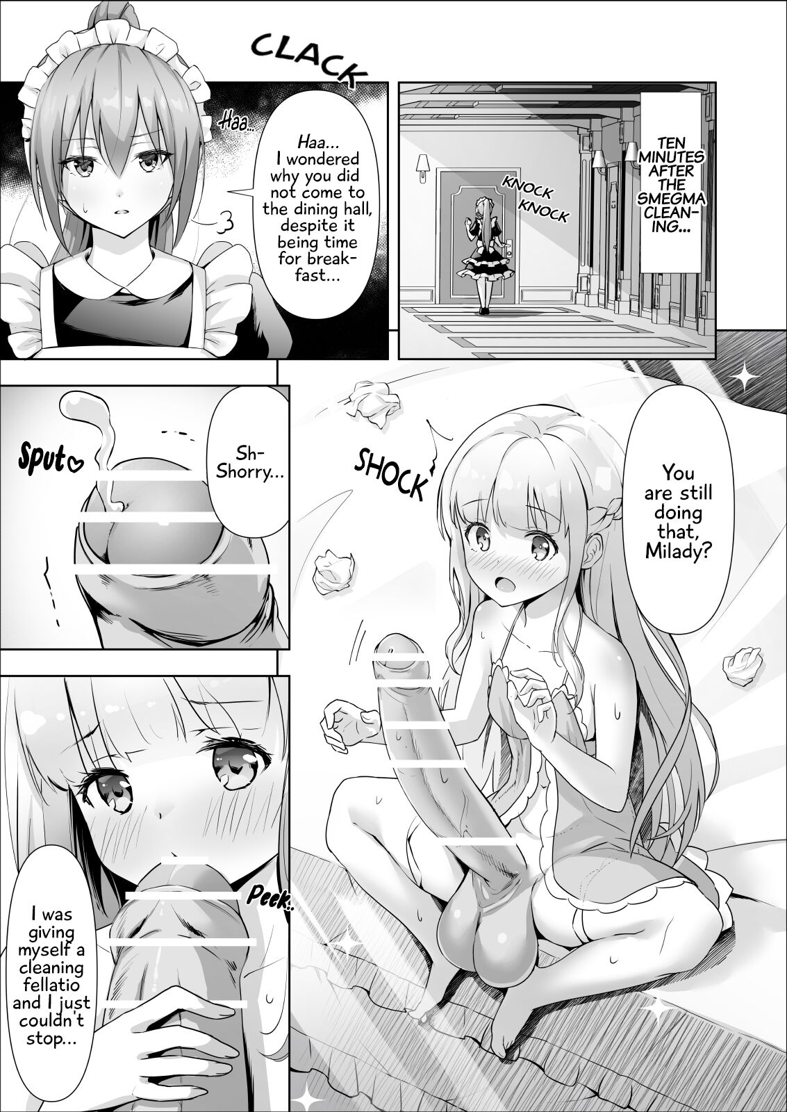 Zoku - Chinkasu Ojousama | Lady Smegma - The Sequel page 1 full