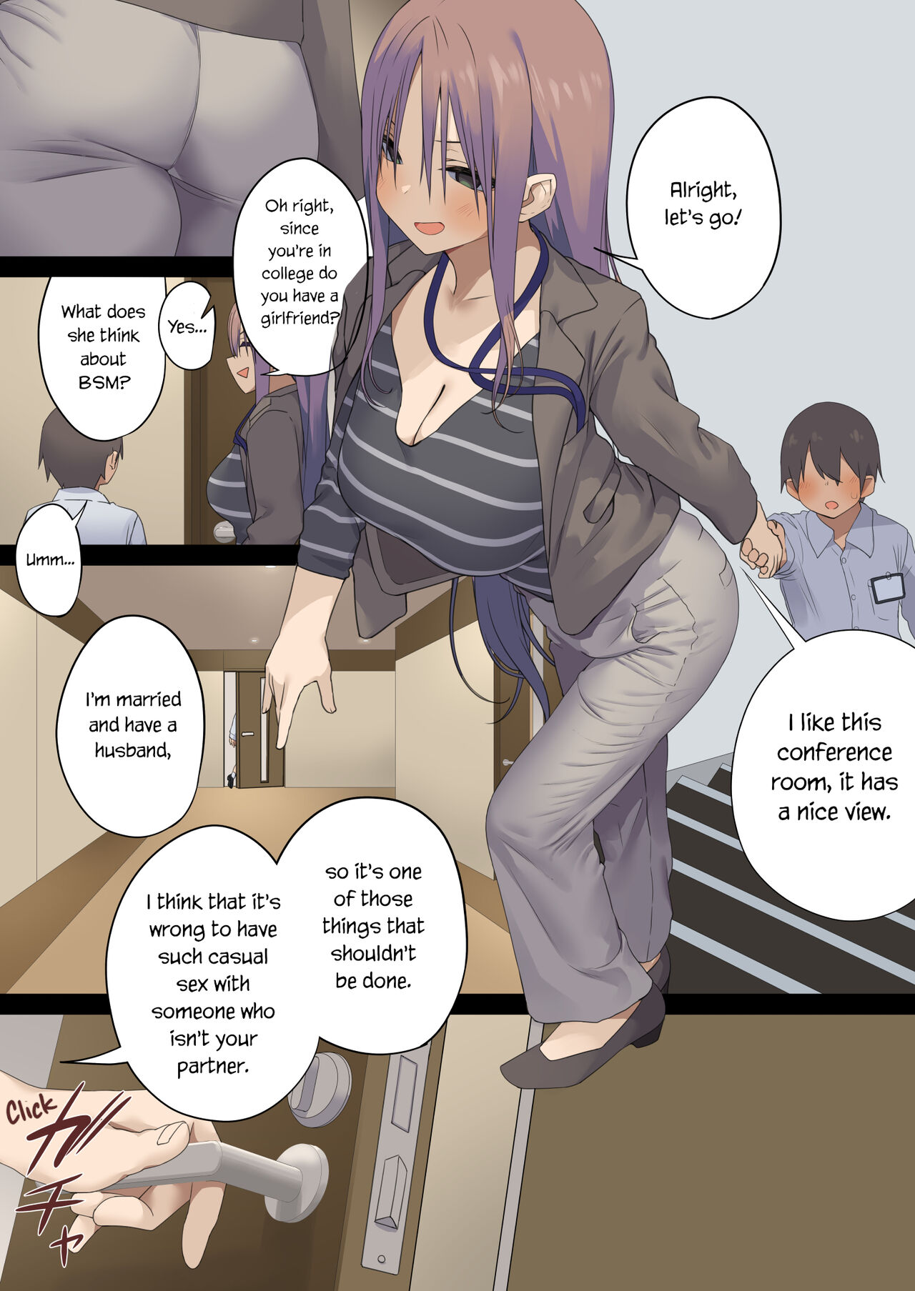 Business Sex Manners ~Internship~ page 6 full