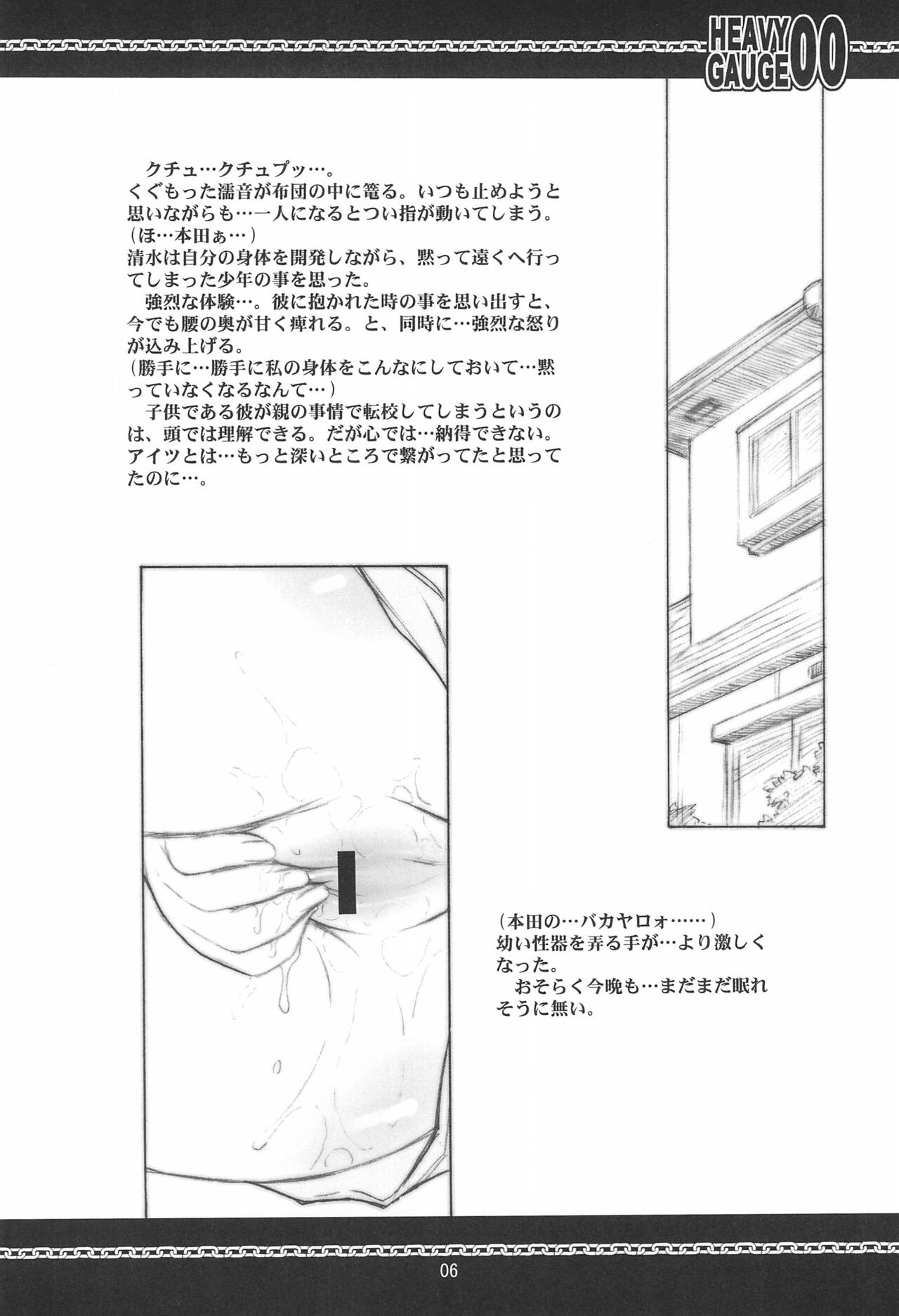 HEAVY GAUGE 00 COMIC CASTLE 2005 Tokubetsu-gou page 6 full