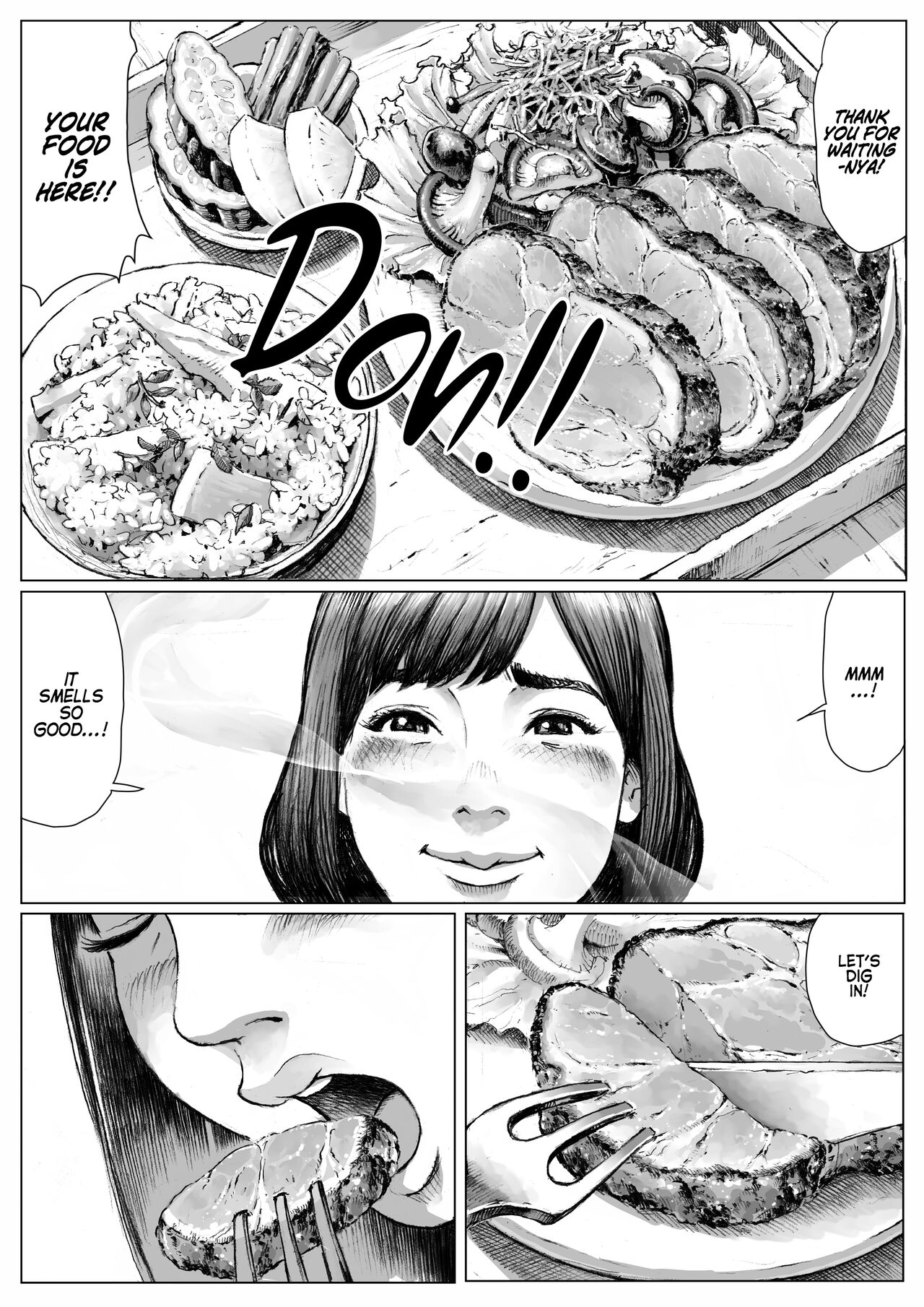 MonHun! ~Gluttonous Hunter's OO Report~ page 3 full