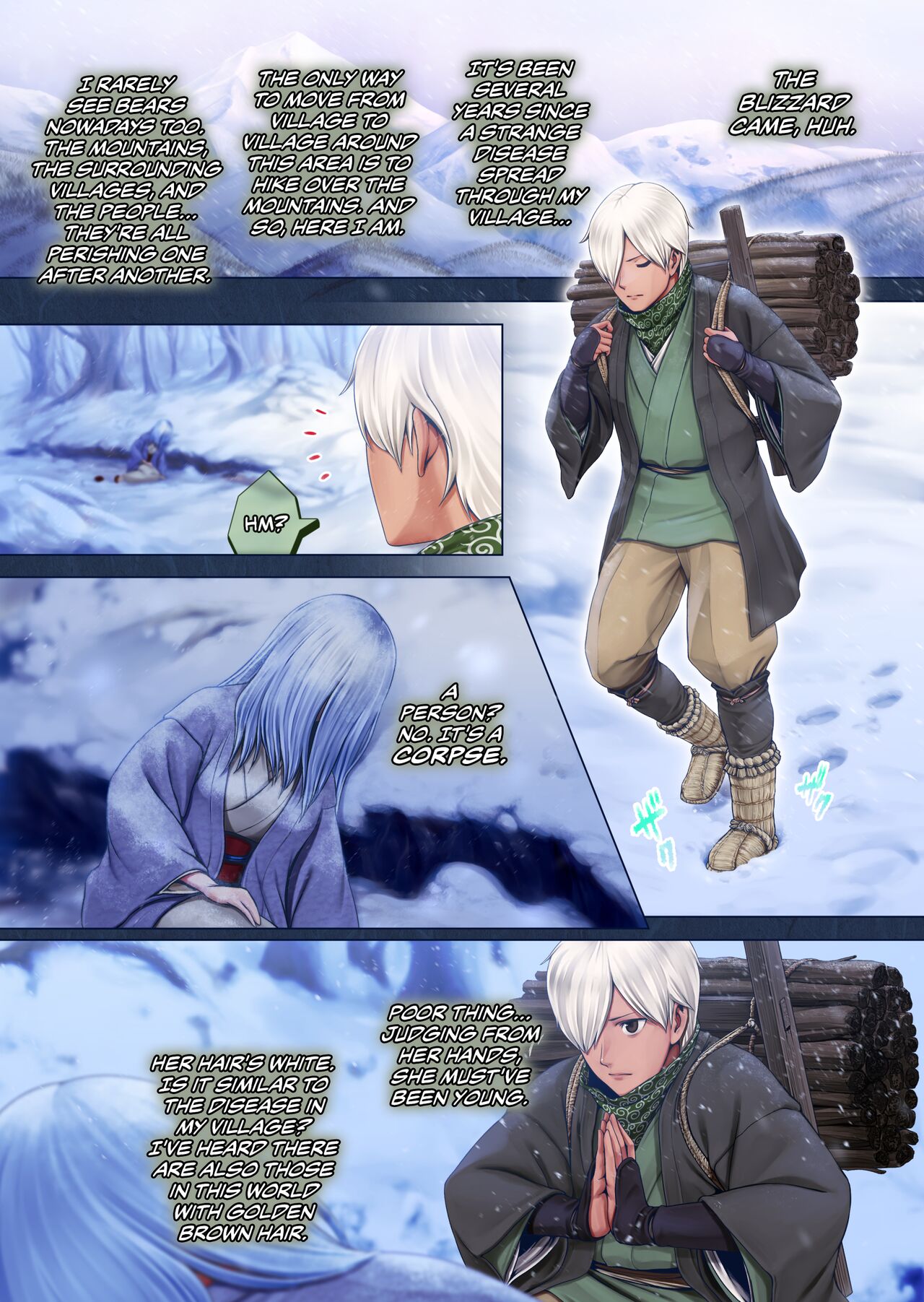 Yotogi no Yukionna Setsu ~Atatamenai to, Koorimasu~ | Setsu, the Yuki-onna of the Night ~Warm Her Up Lest She Freeze~ page 3 full