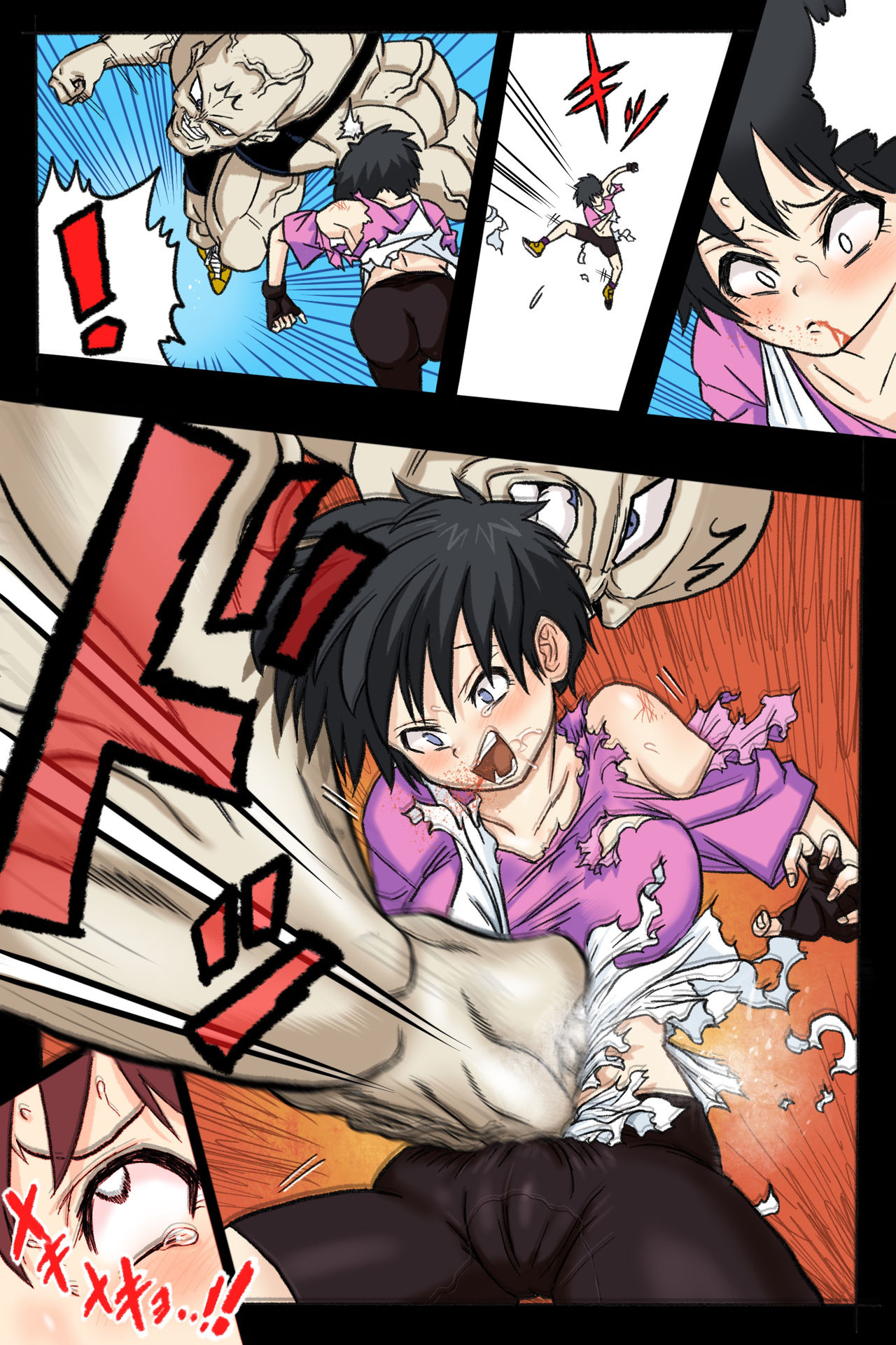 Ultimate Ryona Budokai! Videl x Big Dick Spopovich page 6 full
