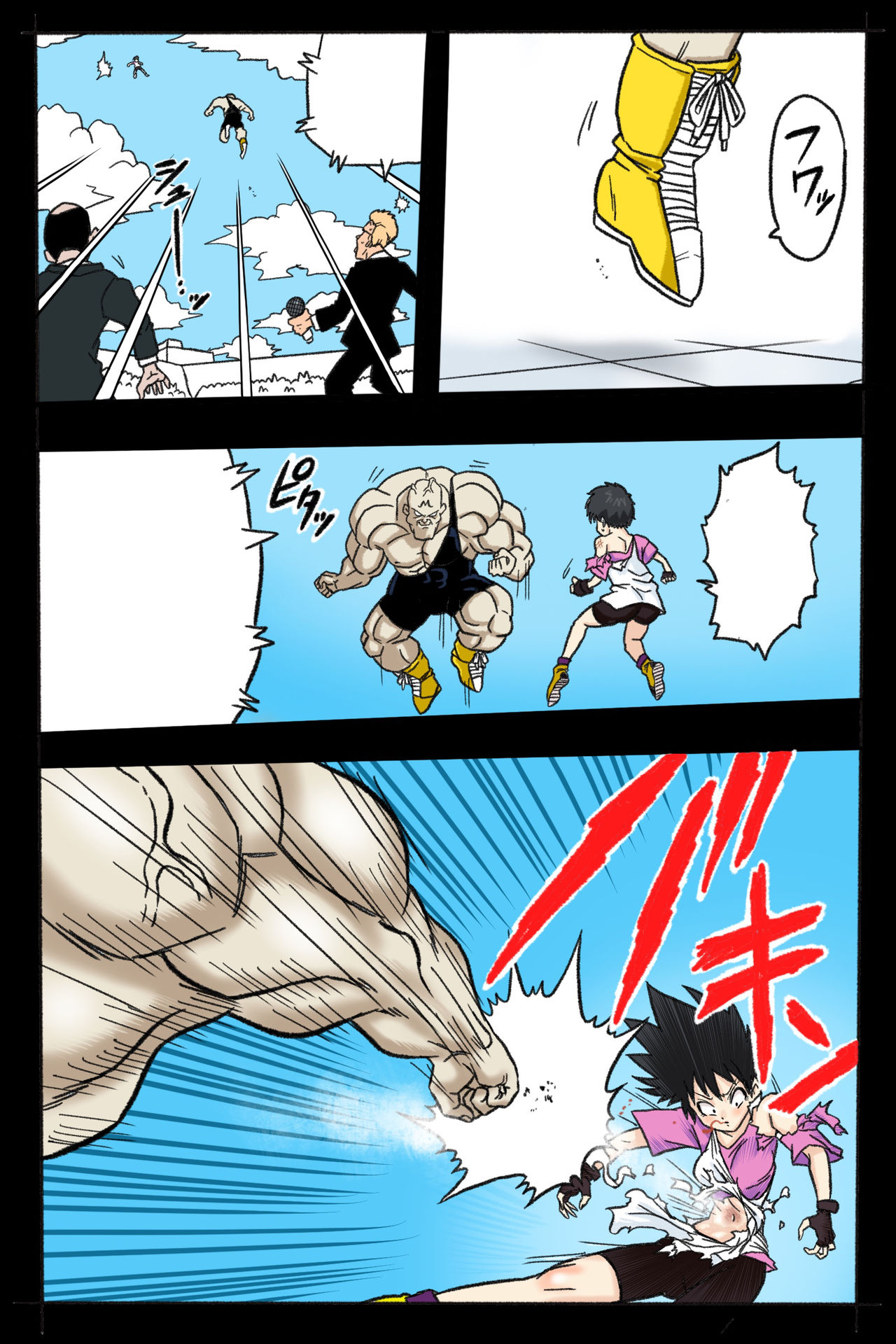 Ultimate Ryona Budokai! Videl x Big Dick Spopovich page 7 full