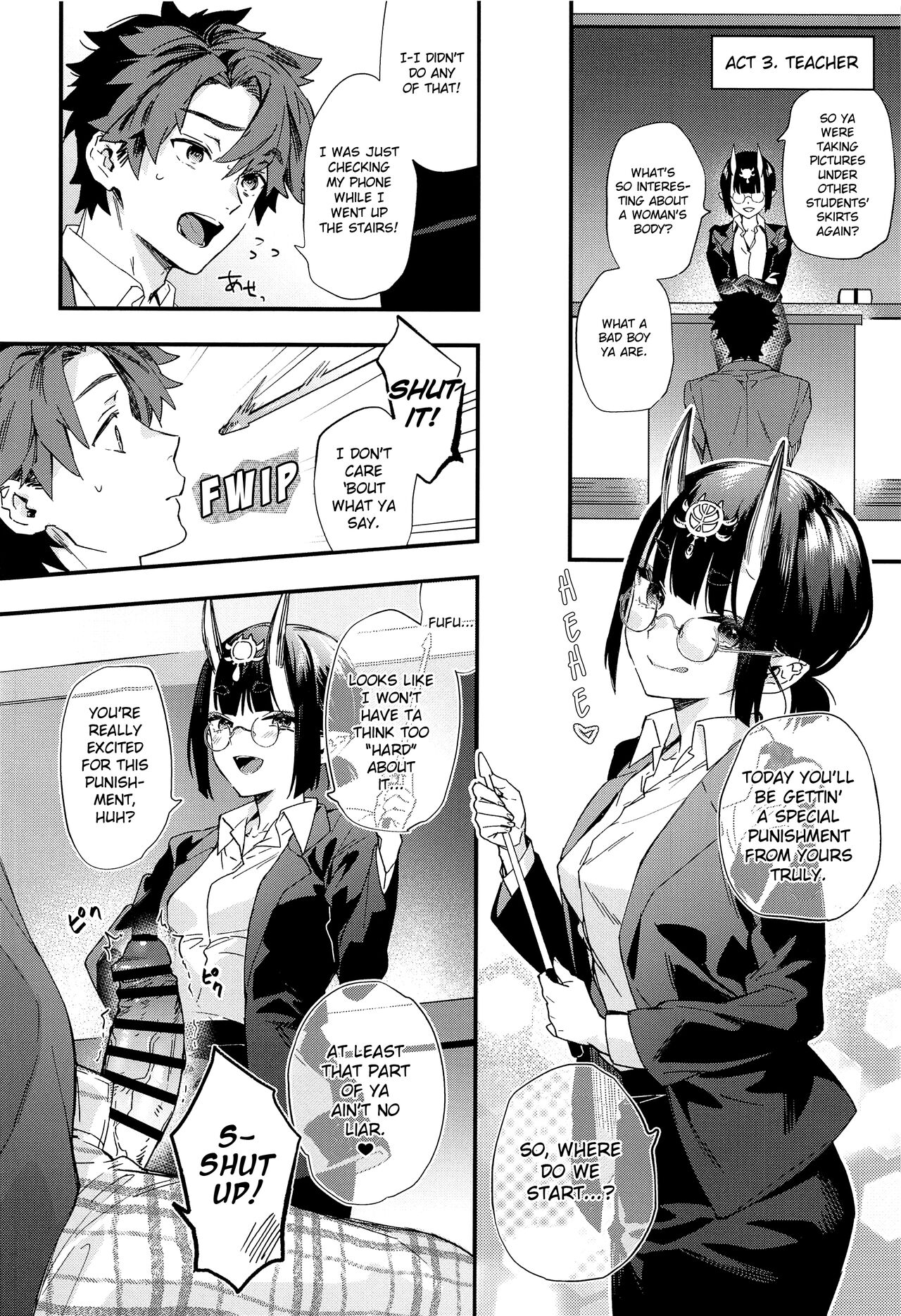 Tadaima, Benkyouchuu. - I'm studying now. page 9 full