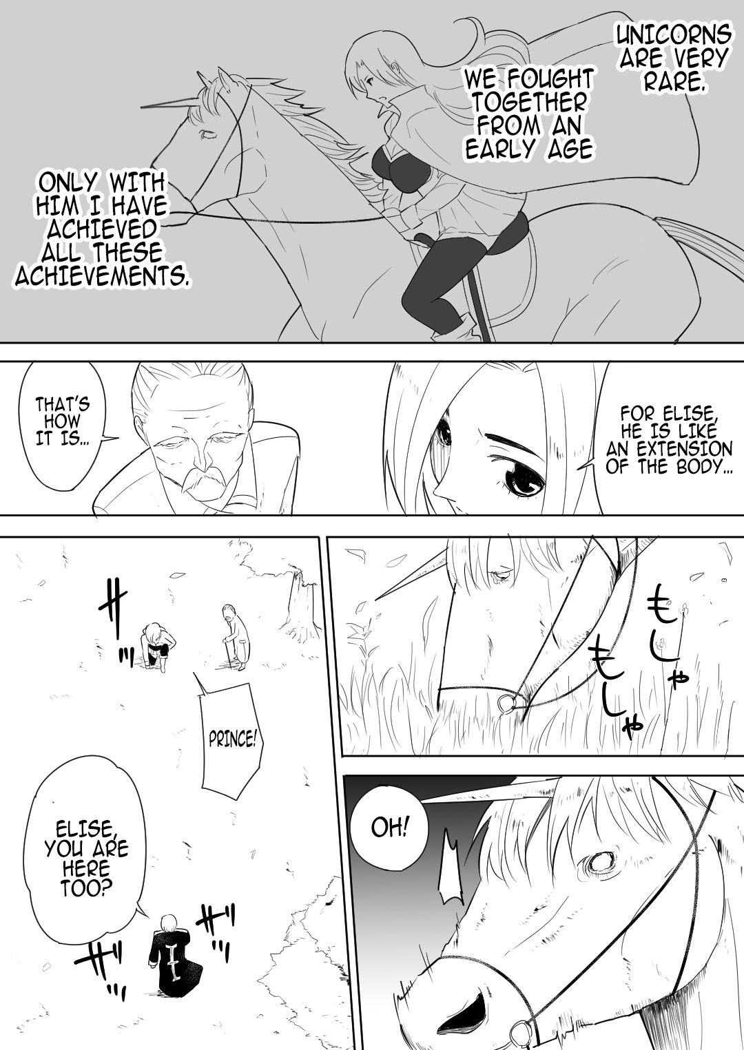Aiba ni Hamerareta Onna Kishi | Female knight who fucked by her own steed page 9 full
