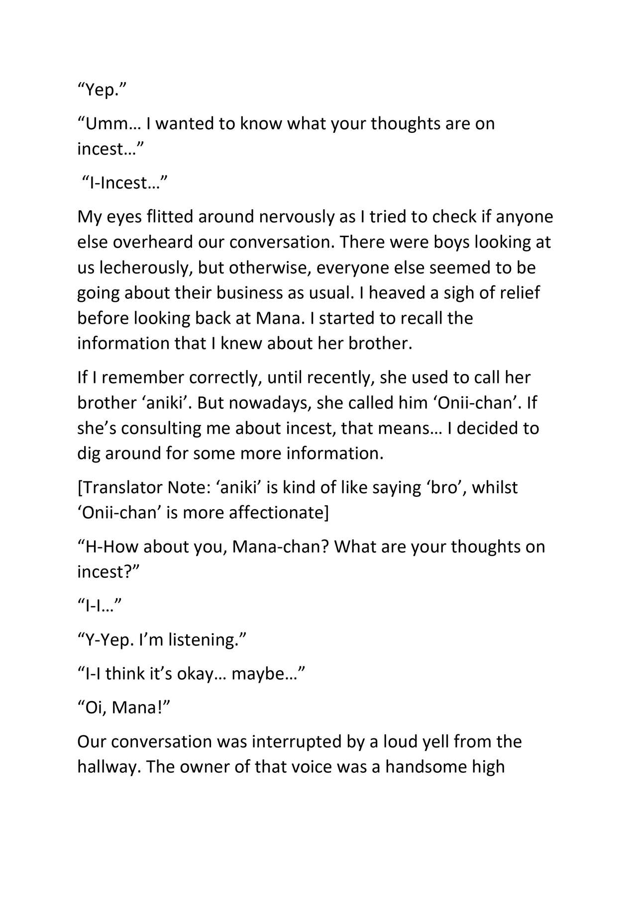 Siblings' Daily Life Chapter FIve - School Day page 4 full