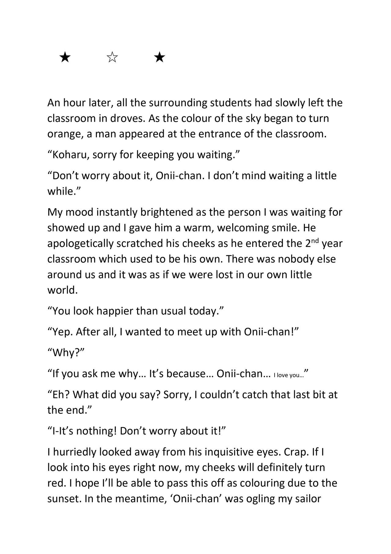 Siblings' Daily Life Chapter FIve - School Day page 6 full