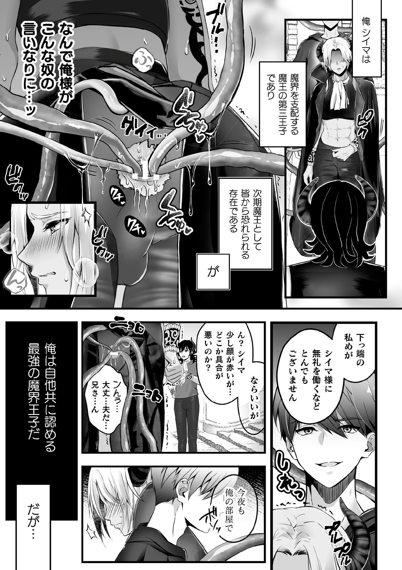 Mesu Ochi Makai Ouji wa, Shokushu no Toriko ~Kizamareshi Inran no Akashi~ page 5 full