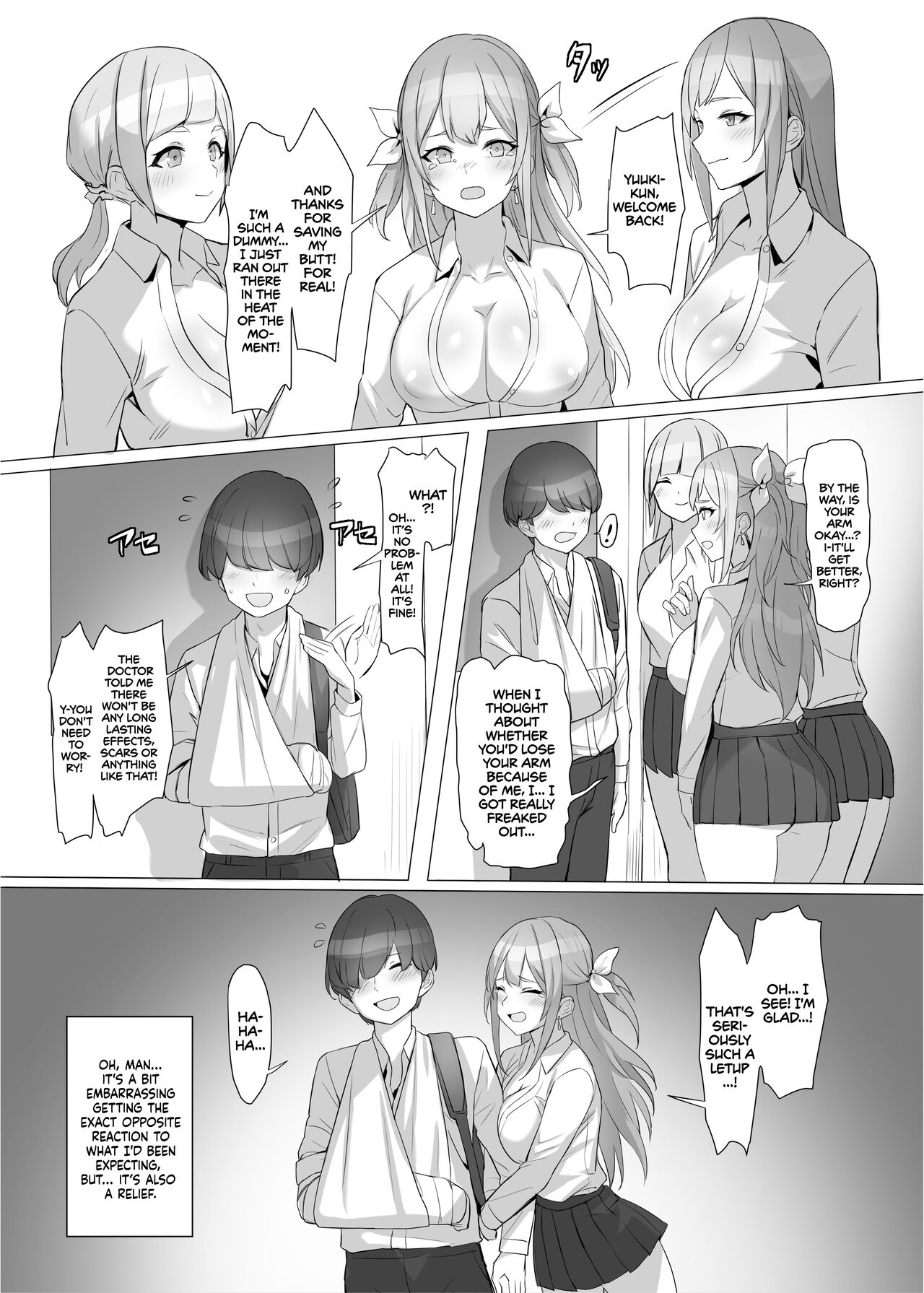 Gal o Tasuketara Isekai Tenseikyuu no ReaJuu Seikatsu ga Hajimatta!? | I Saved a Gyaru and Now I'm a Normie!? page 8 full