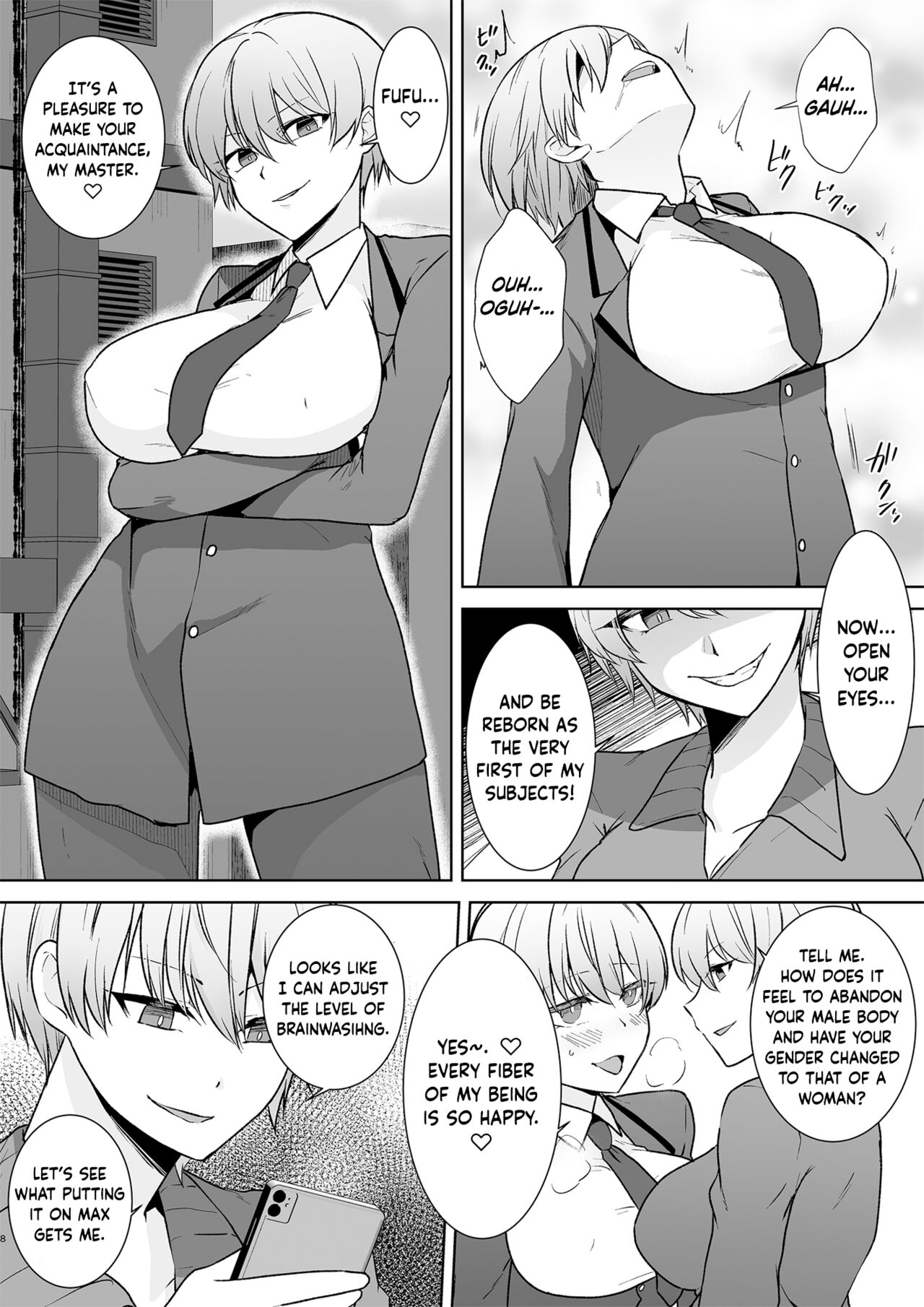 Schoolgirl Infiltration Report ~A Criminal Possessing Girls~ page 8 full