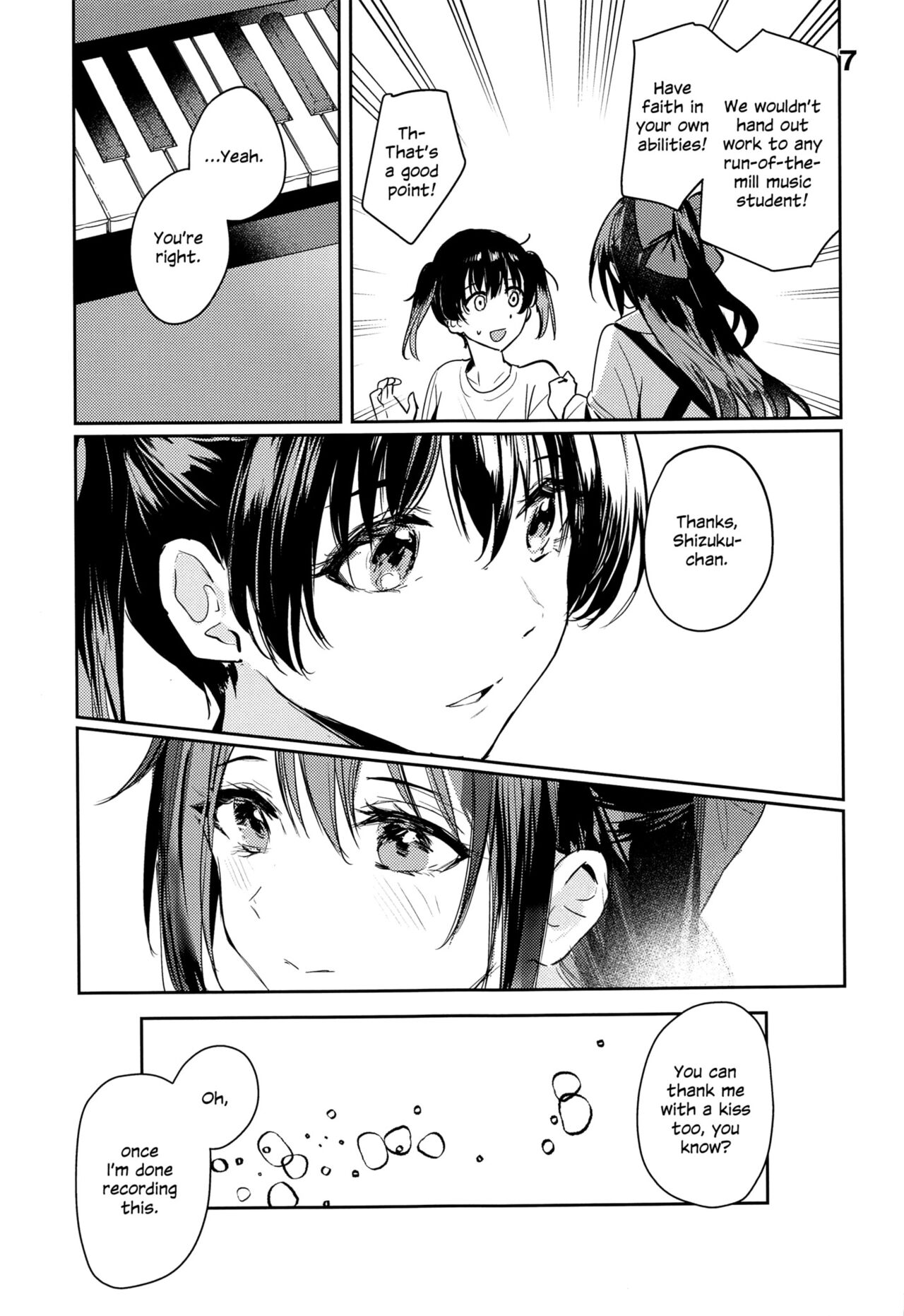 Curtain Call to Yobu ni wa Kanbi Sugita | Too Sweet to Be Called a Curtain Call page 7 full