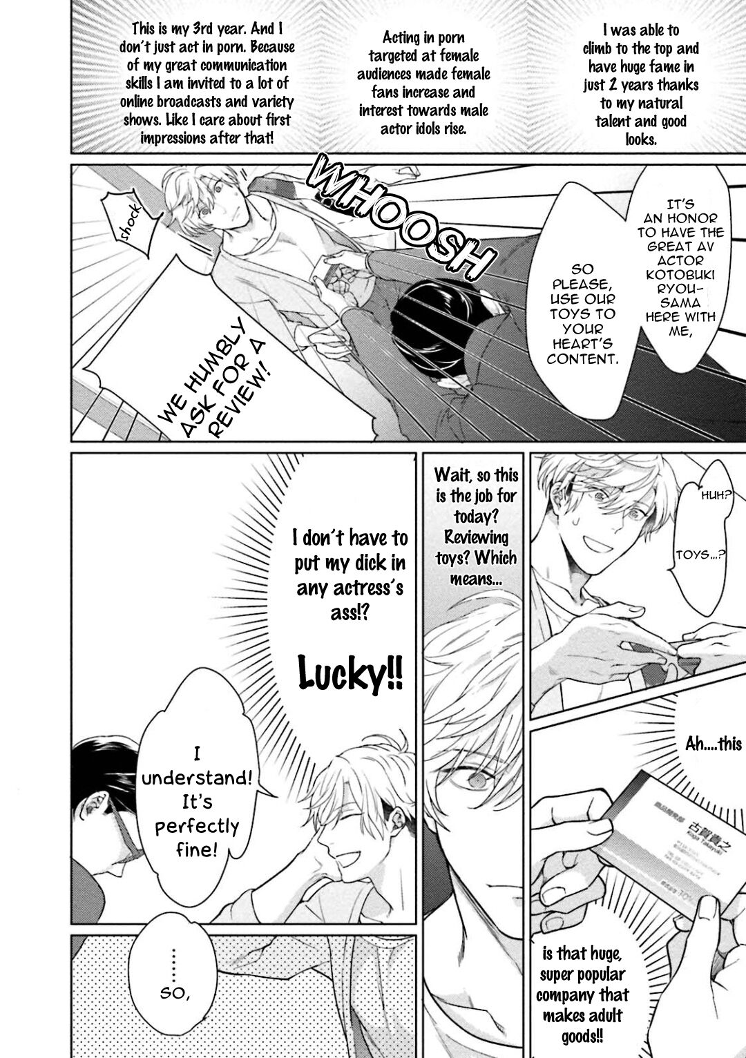 Karisuma AV Danyuu no Ore ga Omocha nanka de iku Wakenai!!! | There's No Way a Charismatic AV Actor Like Me Would Come From a Sex Toy!!! page 7 full