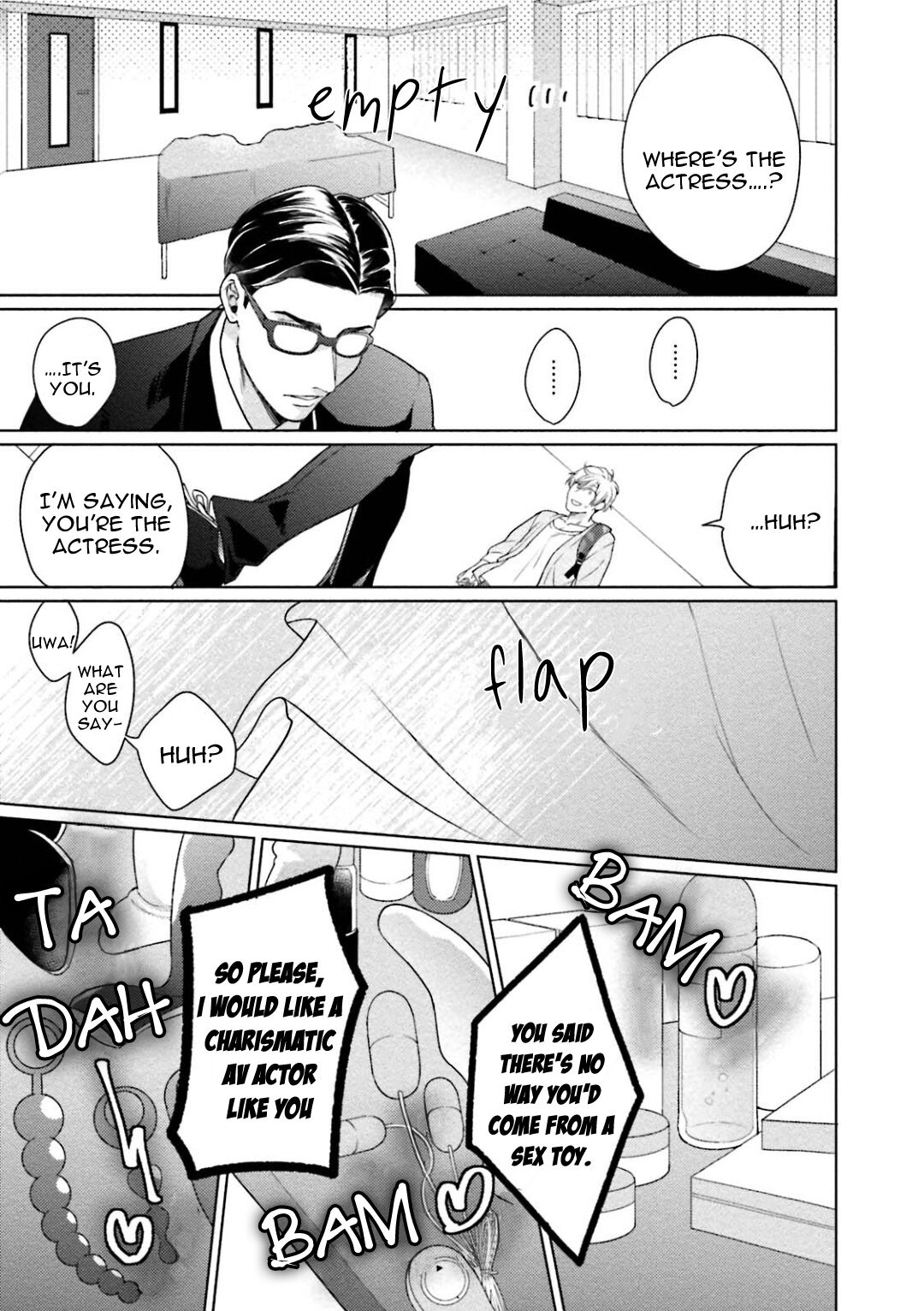 Karisuma AV Danyuu no Ore ga Omocha nanka de iku Wakenai!!! | There's No Way a Charismatic AV Actor Like Me Would Come From a Sex Toy!!! page 8 full