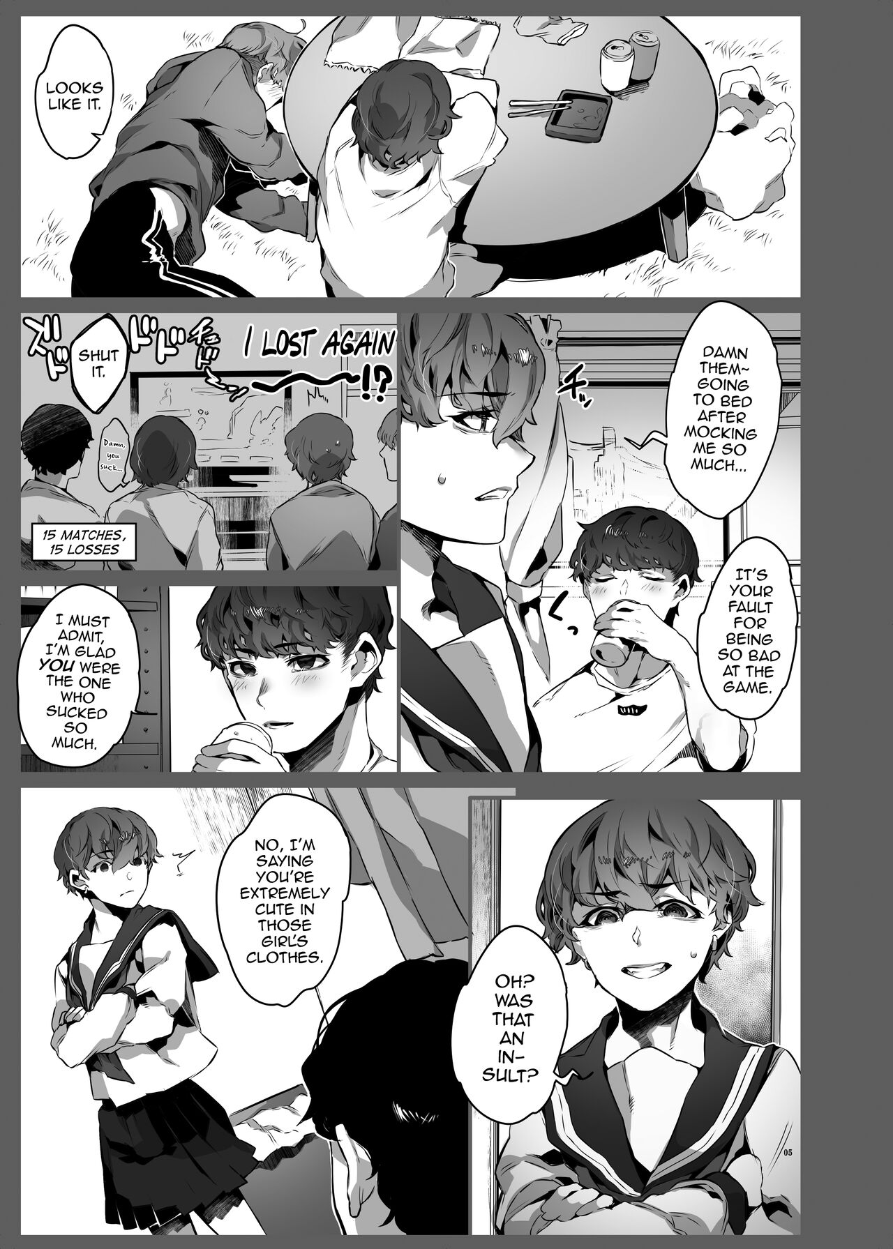 One Room de Sailor Fuku ni Kigaetara page 6 full