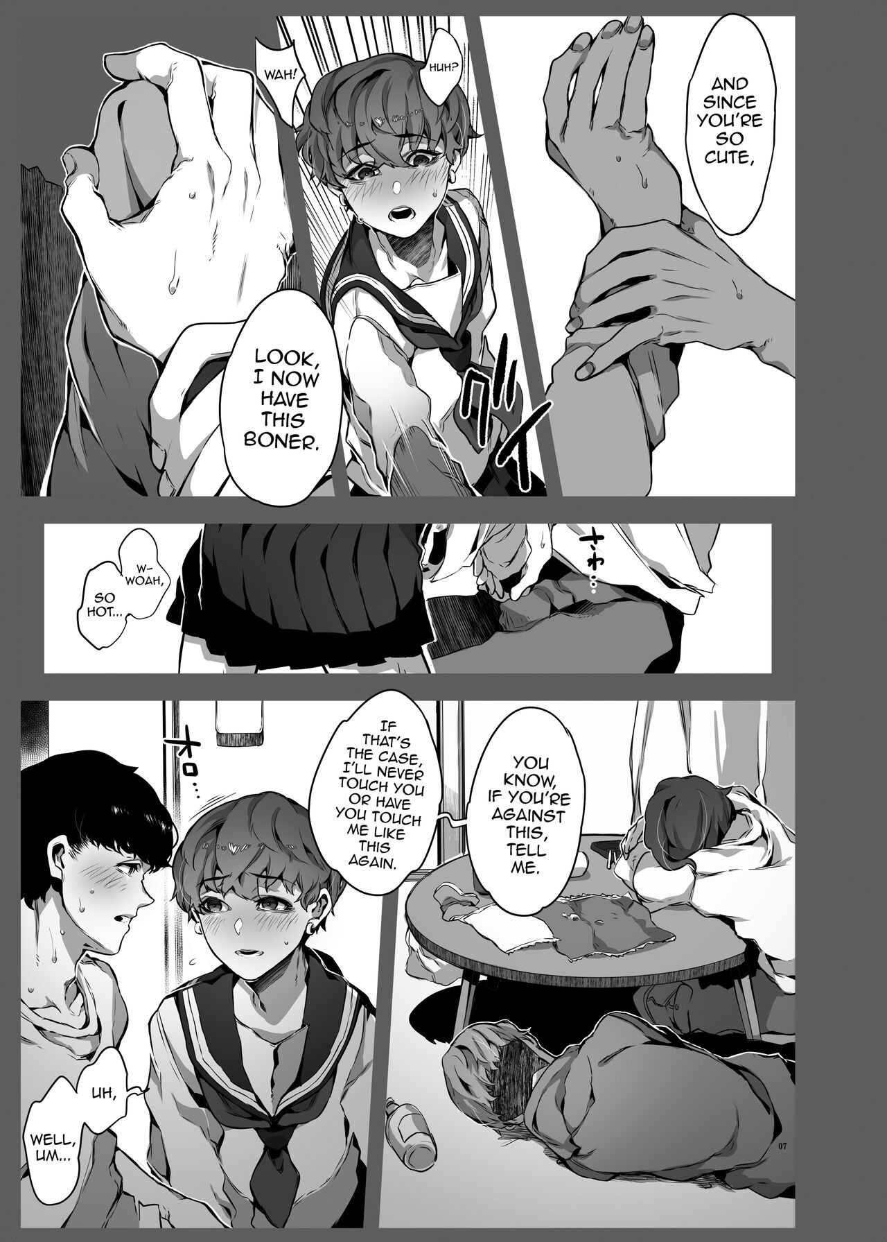 One Room de Sailor Fuku ni Kigaetara page 8 full
