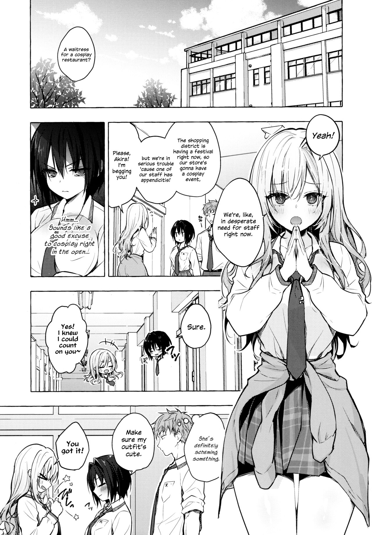 TS Akira-kun no Seiseikatsu 6 | Akira-kun's Gender Swapped Sex Life 6 page 4 full