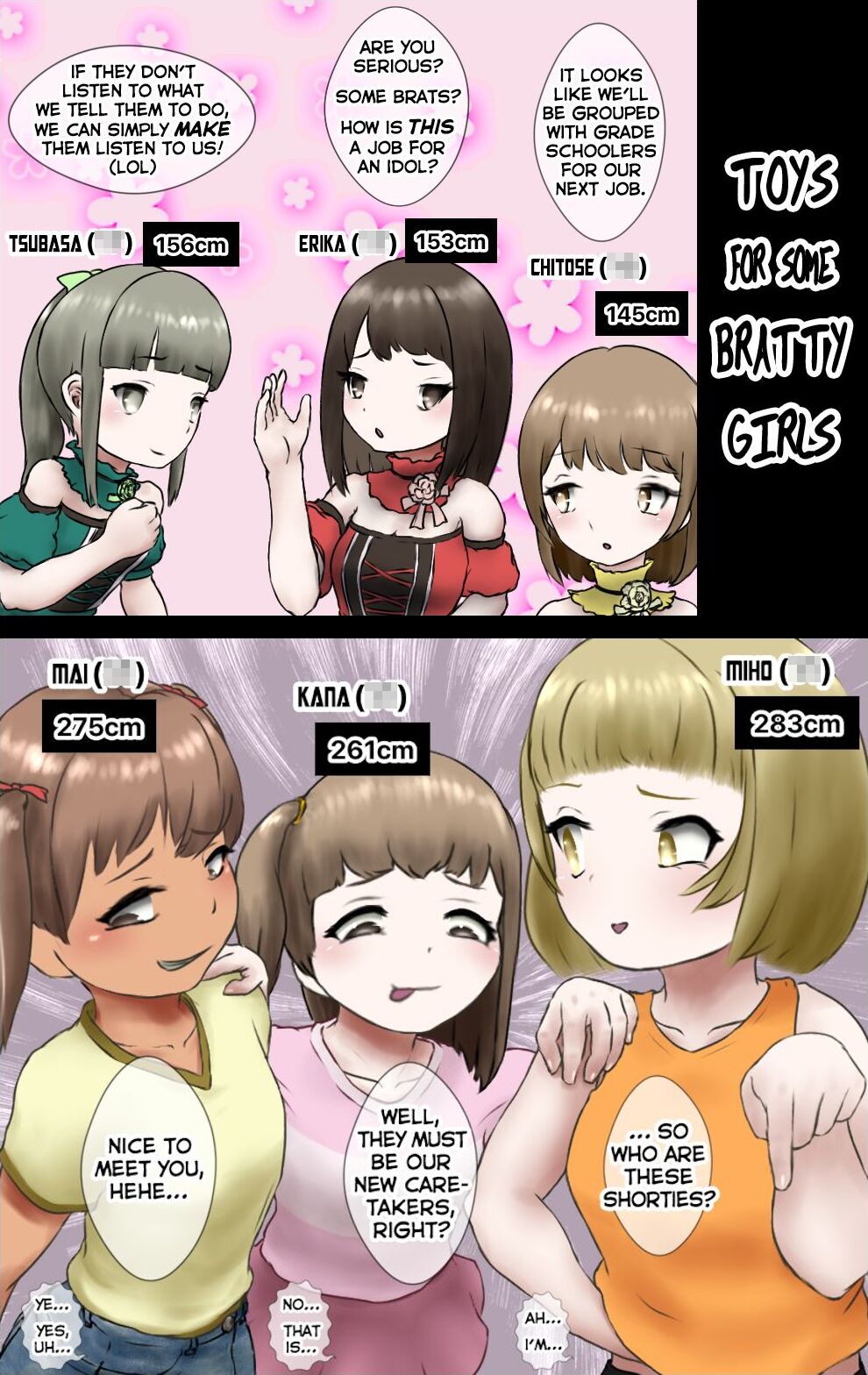 Toys For Some Bratty Girls page 1 full