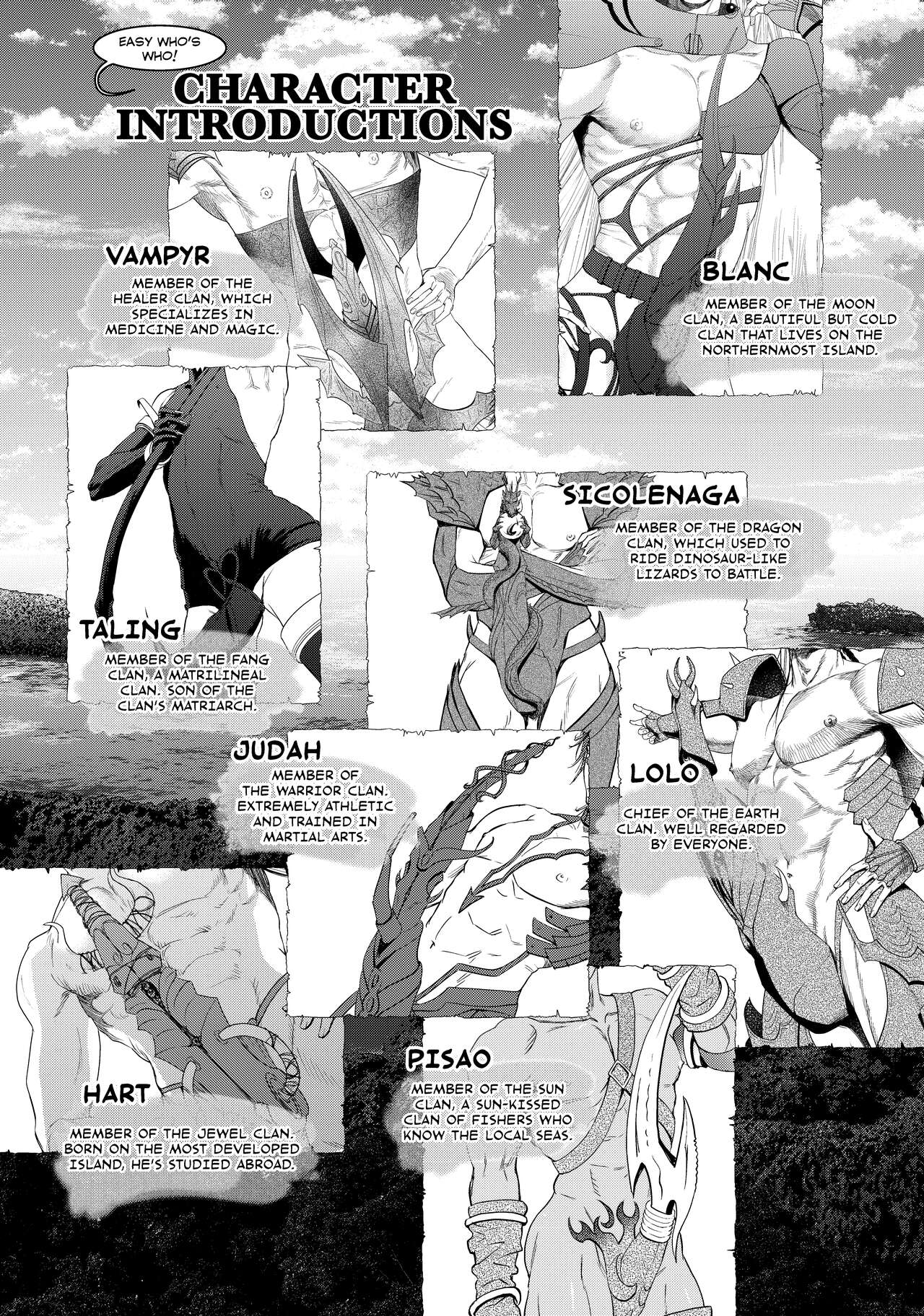 8-nin no Senshi | Dick Fight Island Vol. 1 page 6 full