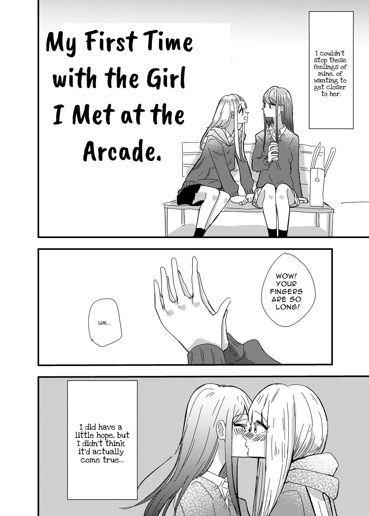 GaCen de Deatta Onnanoko to Hatsutaiken Shita Hanashi | My First Experience with a Girl I Met at a Game Center page 6 full