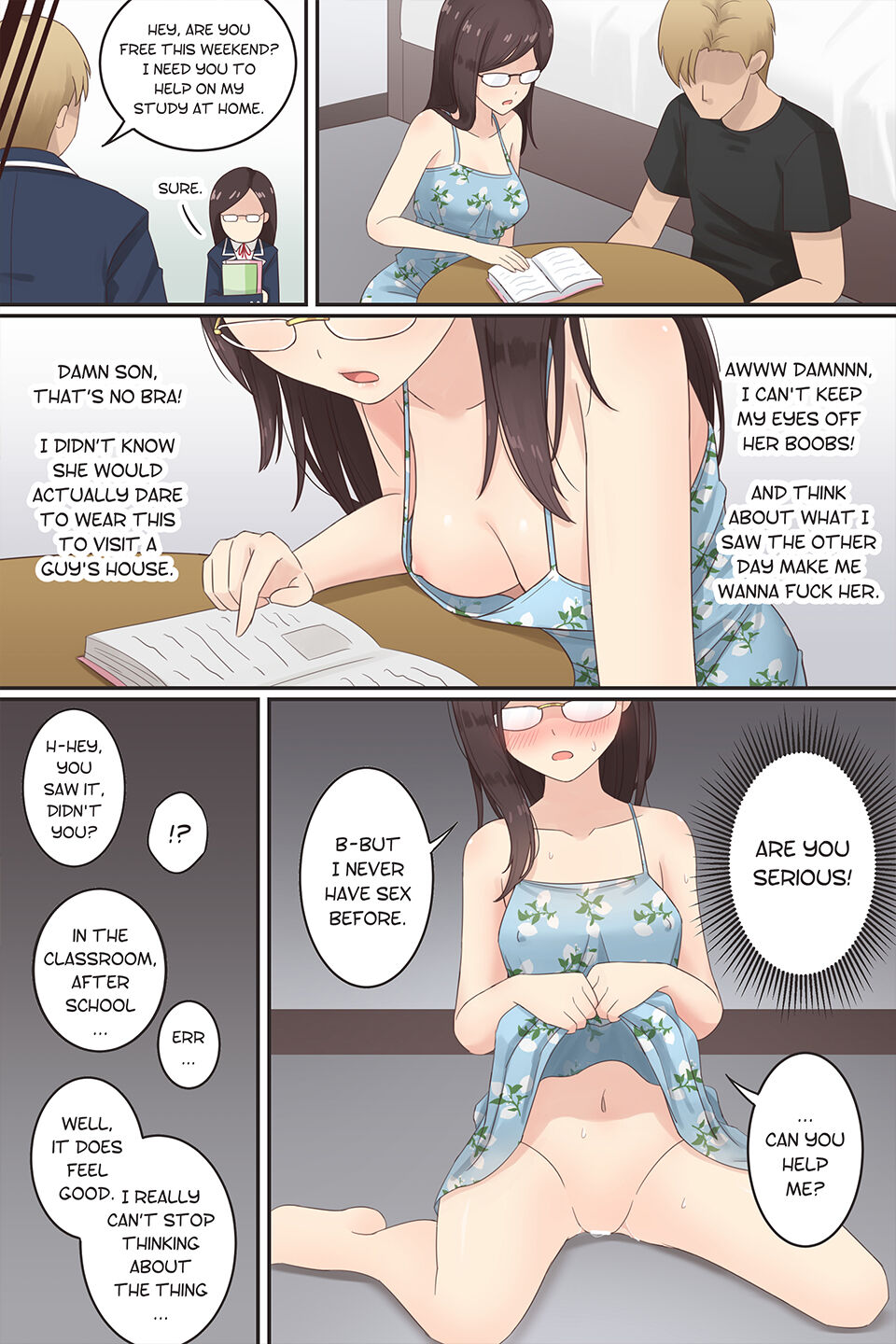 When My Class Rep Became a Girl page 4 full