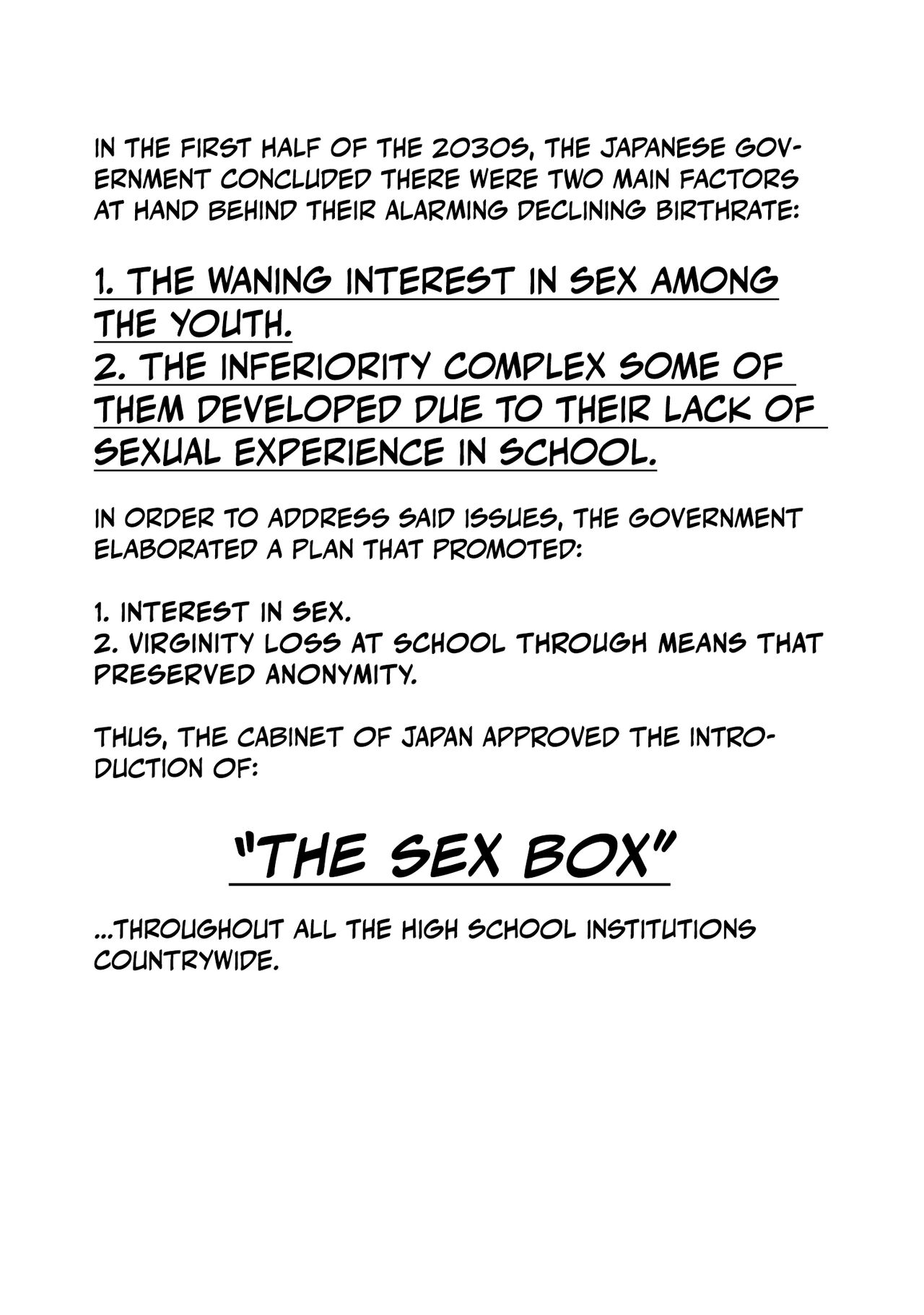 Tokumei Seikou Box 01 Fuuki Iinchou | Anonymous SEX BOX 01 Public Morals Prez page 7 full