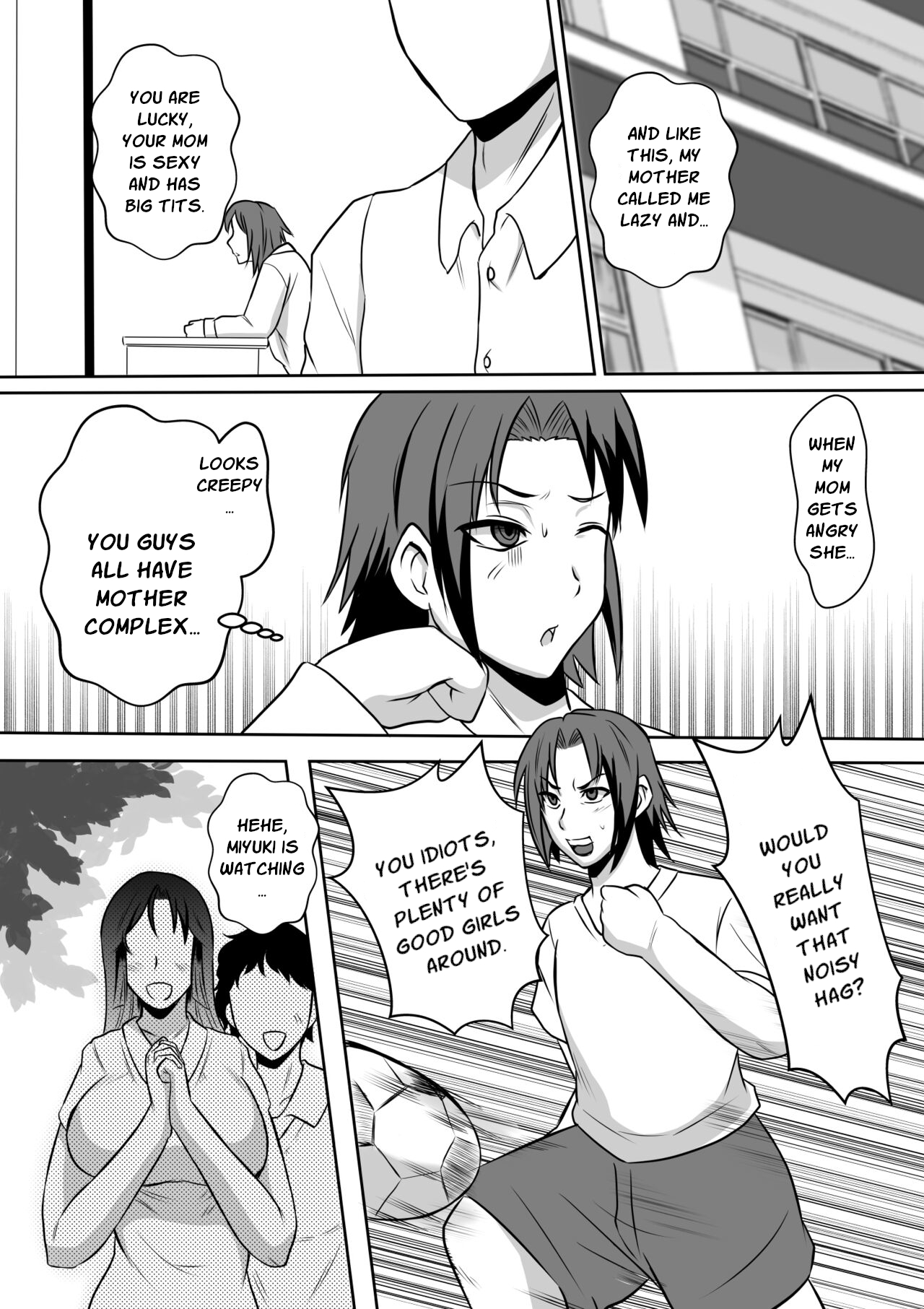 Gami x 2 Mama to no Yarichin Nyuin Seikatsu | 2nd Generation Fuckboy Hospital Life With Mom page 4 full