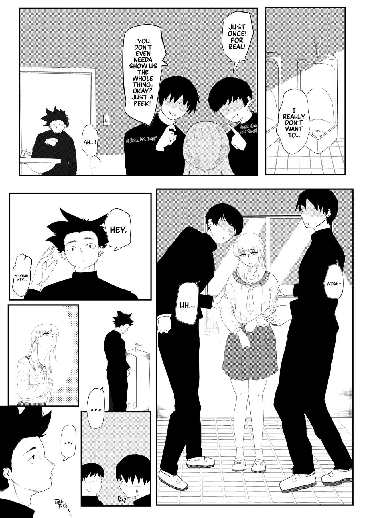 Tenkousei wa Otoko no ko | The Transferred Tomgirl page 9 full