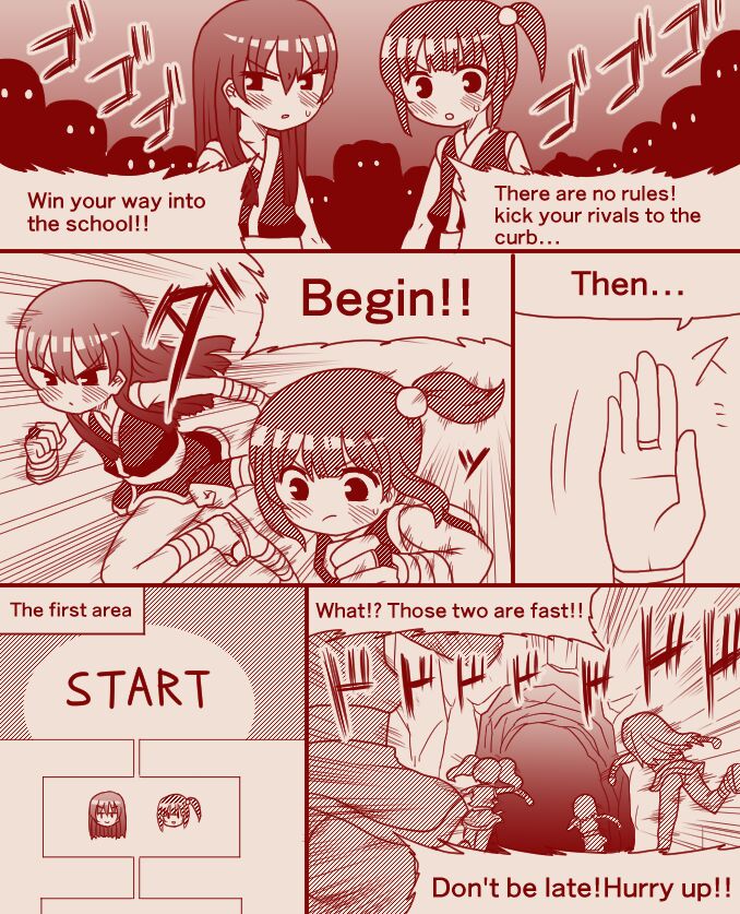 Kunoichi Ninja School Entrance Exam page 3 full