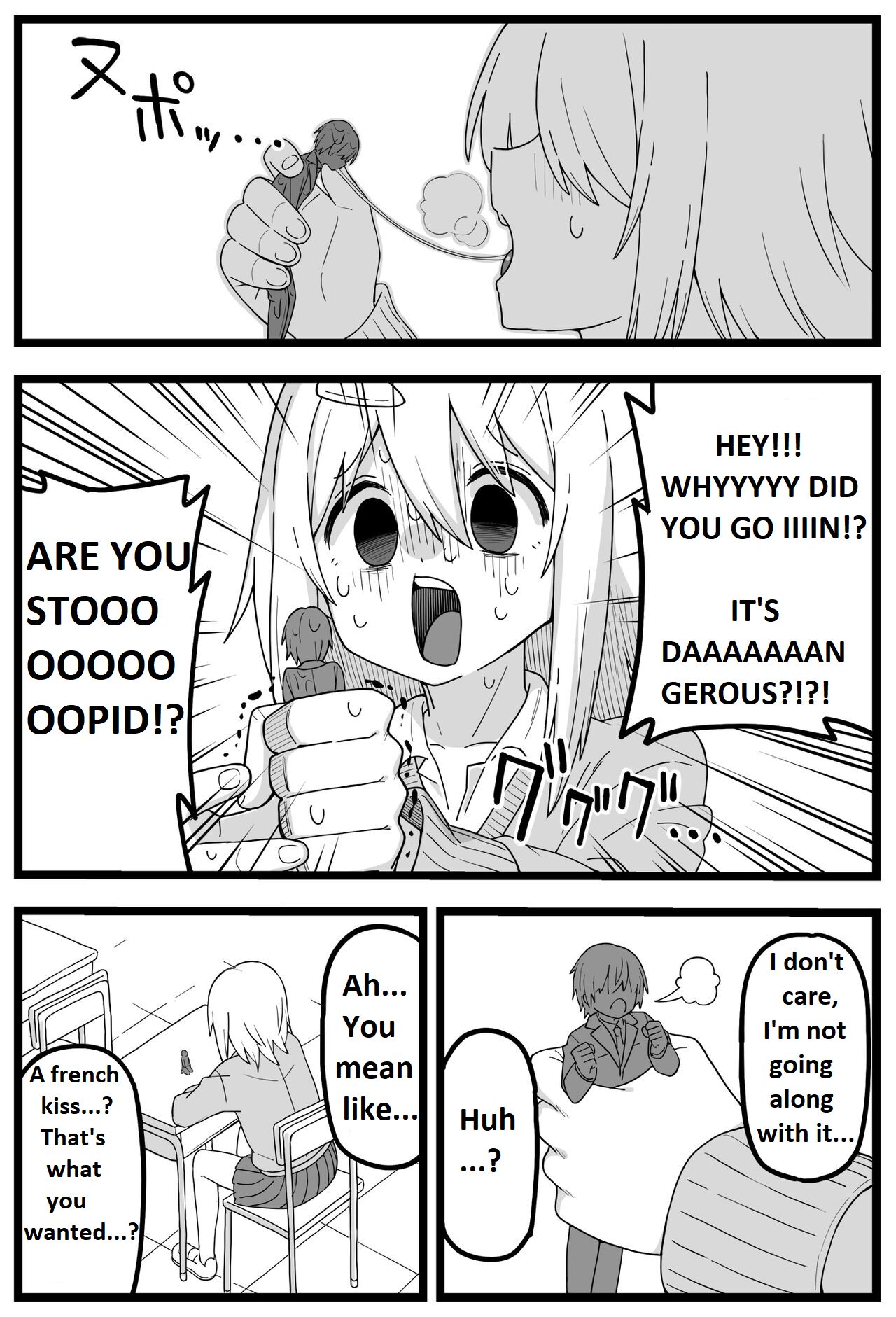 Doushitemo Onnanoko ni Taberaretai Manga | Manga - He really wants to be eaten by a girl page 9 full