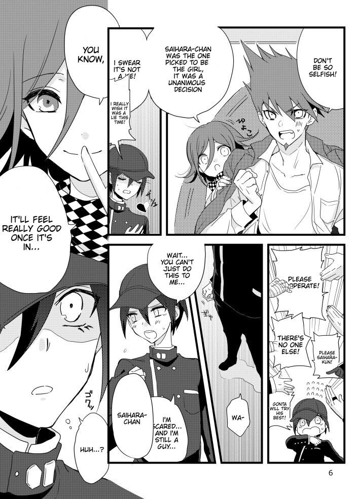 Saihara-kun ga Mina-san no xxx ni Erabaremashita. | Saihara-kun became Everyone's Cum Dumpster. page 5 full