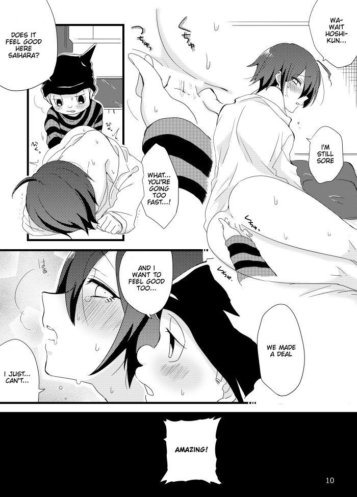 Saihara-kun ga Mina-san no xxx ni Erabaremashita. | Saihara-kun became Everyone's Cum Dumpster. page 9 full