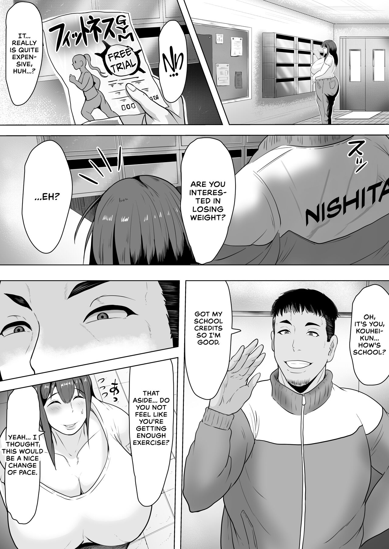 Tsuma Harami ~Zenryoku Tanetsuke Diet~ | Wife Impregnation ~All-out Breeding Diet~ page 4 full