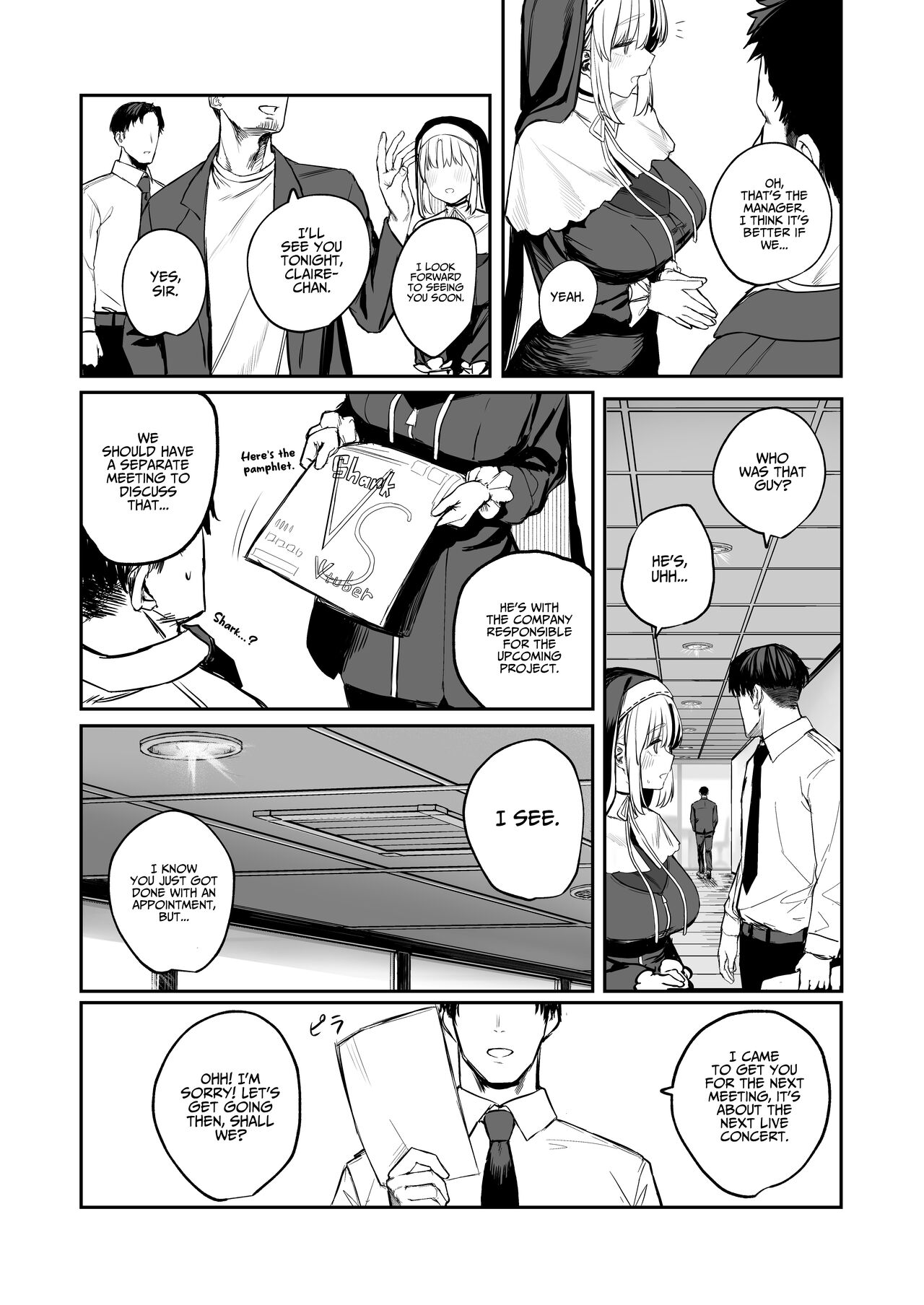 Nande Vtuber Soap ni Cleaire-san ga!? | Why Would Claire be in Vtuber Soapland? page 3 full