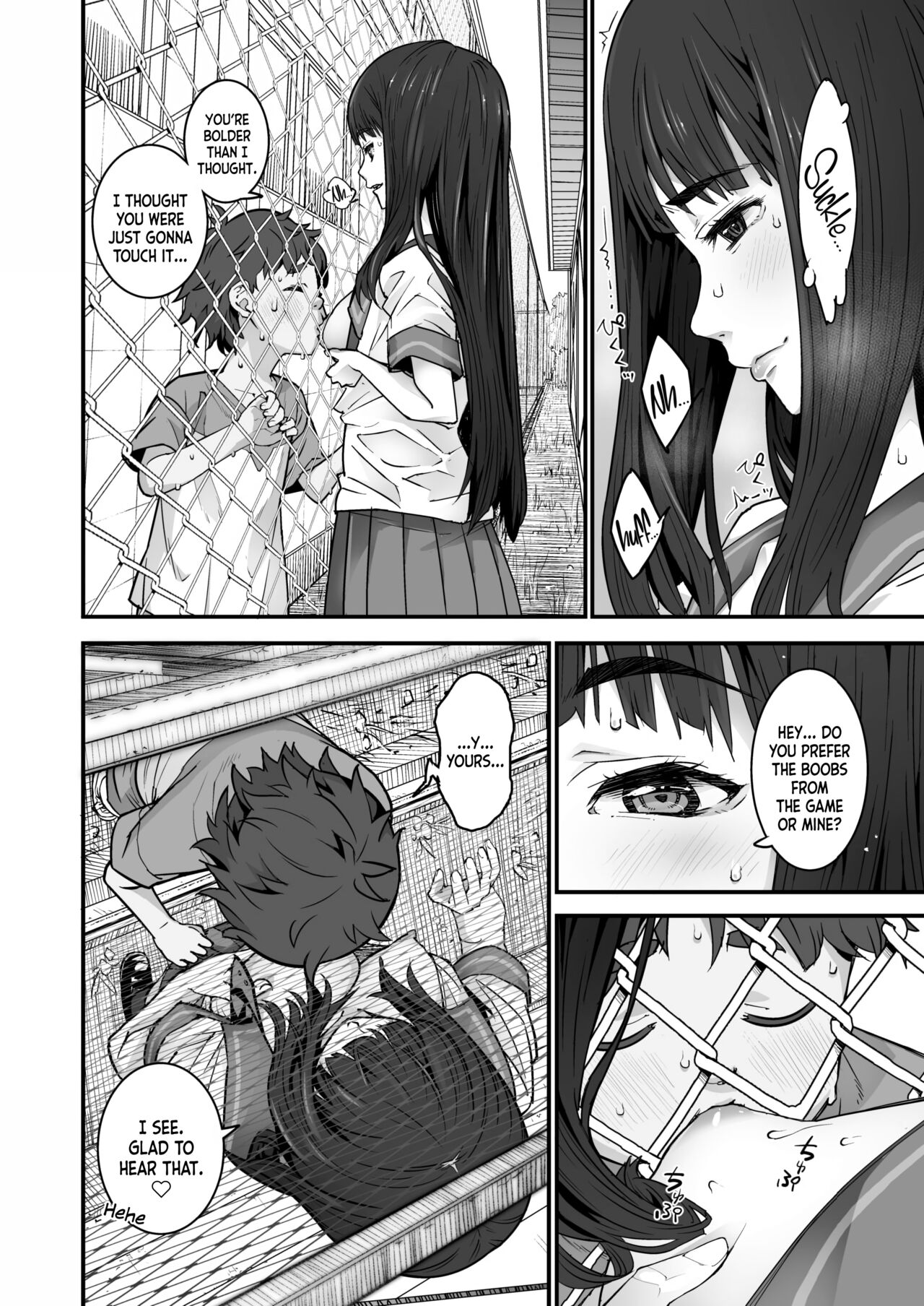 Kanaami Goshi no Natsuyasumi｜Summer Break Through the Wire Fence page 10 full