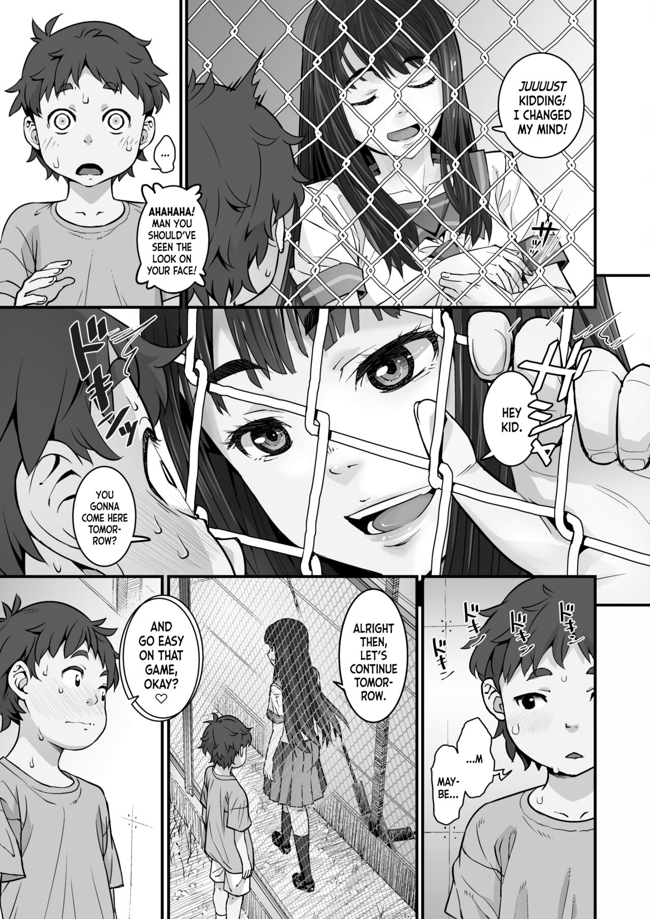 Kanaami Goshi no Natsuyasumi｜Summer Break Through the Wire Fence page 3 full