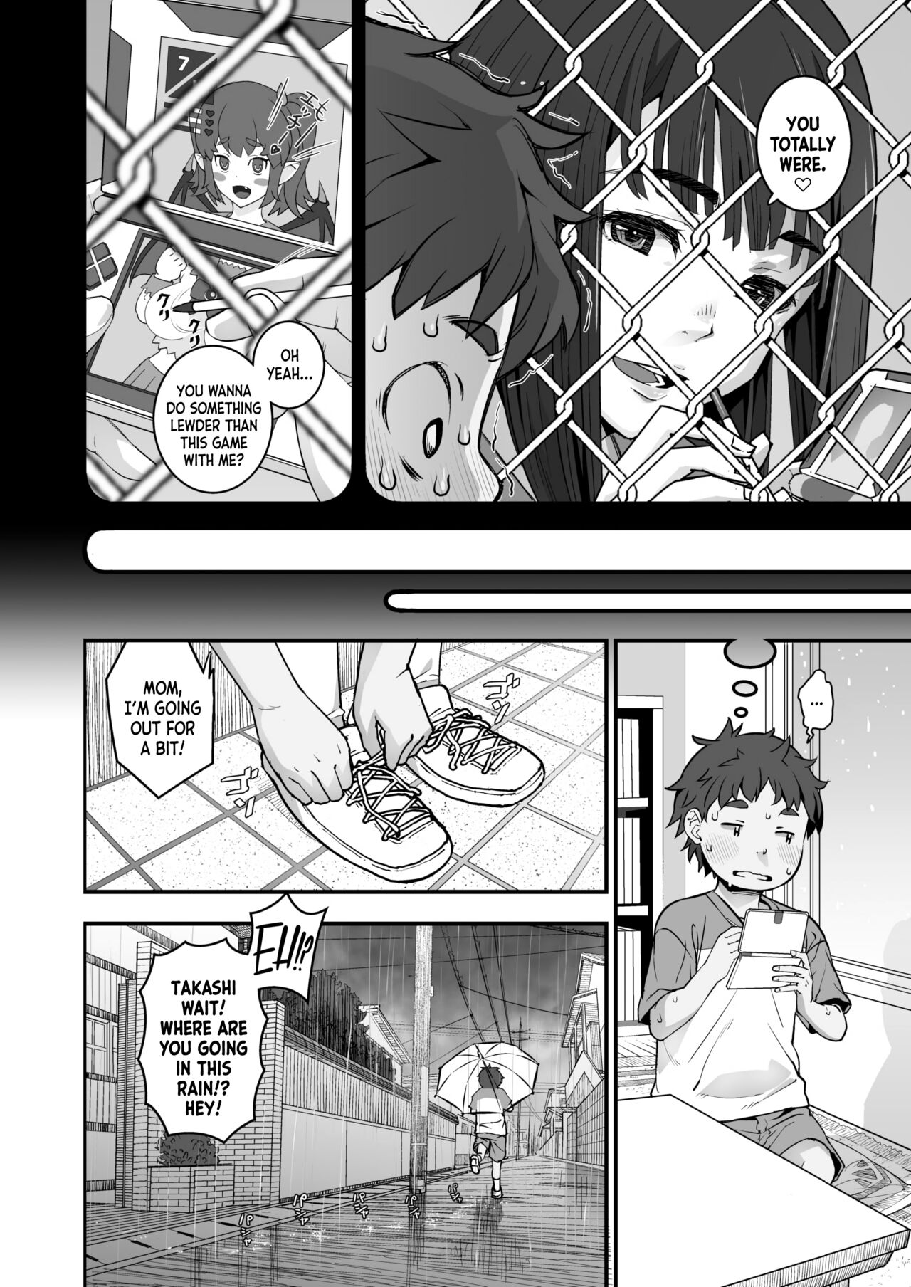 Kanaami Goshi no Natsuyasumi｜Summer Break Through the Wire Fence page 6 full
