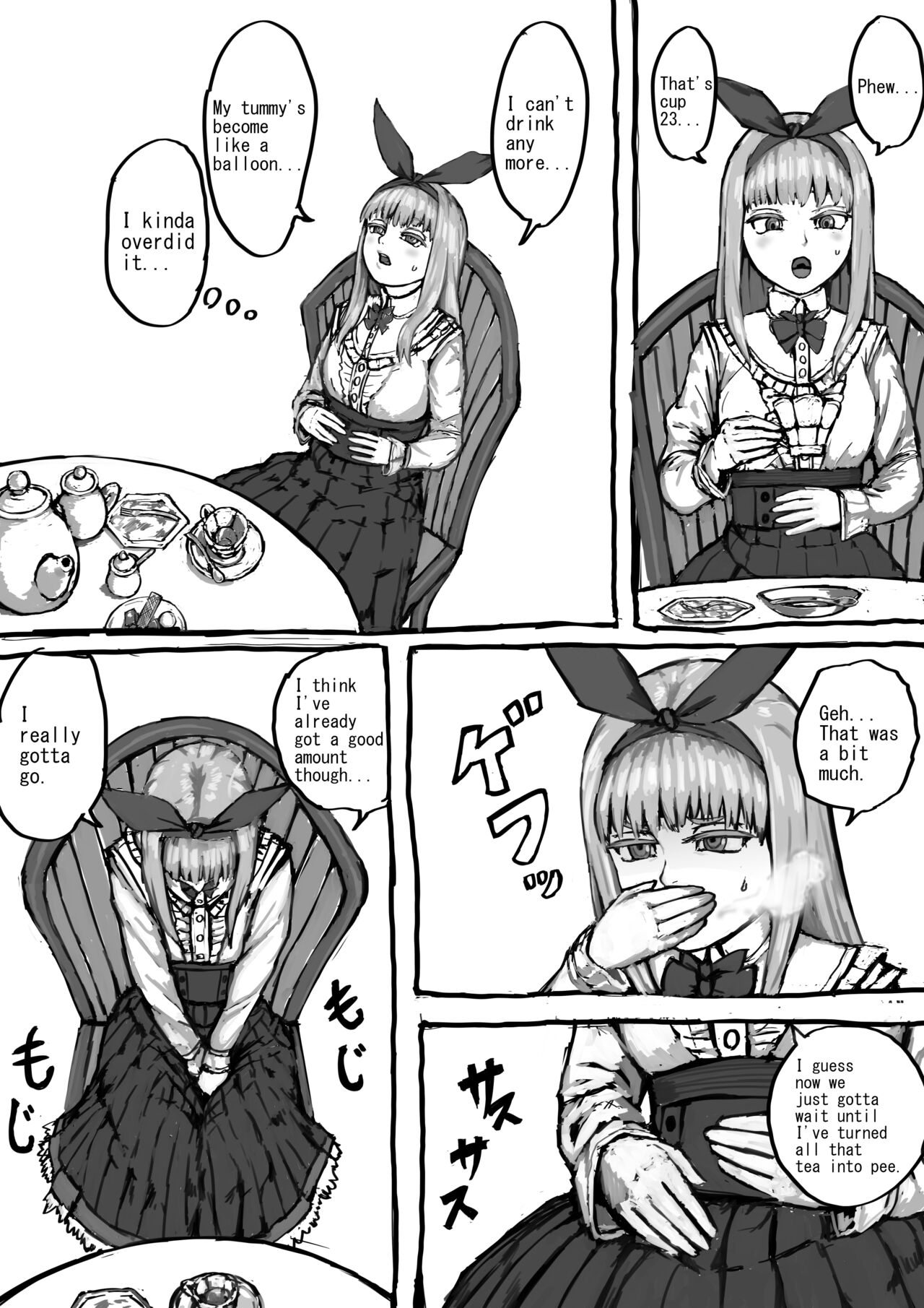 Panie-chan ga Nuigurumi ni Oshikko suru Hanashi page 5 full