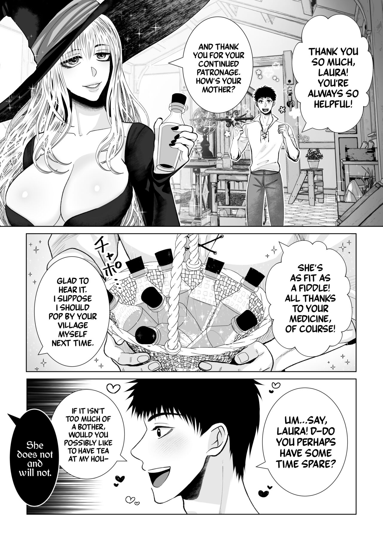 Majo  Fuufu Ichinichi | The Daily Life of An Occult Couple page 3 full
