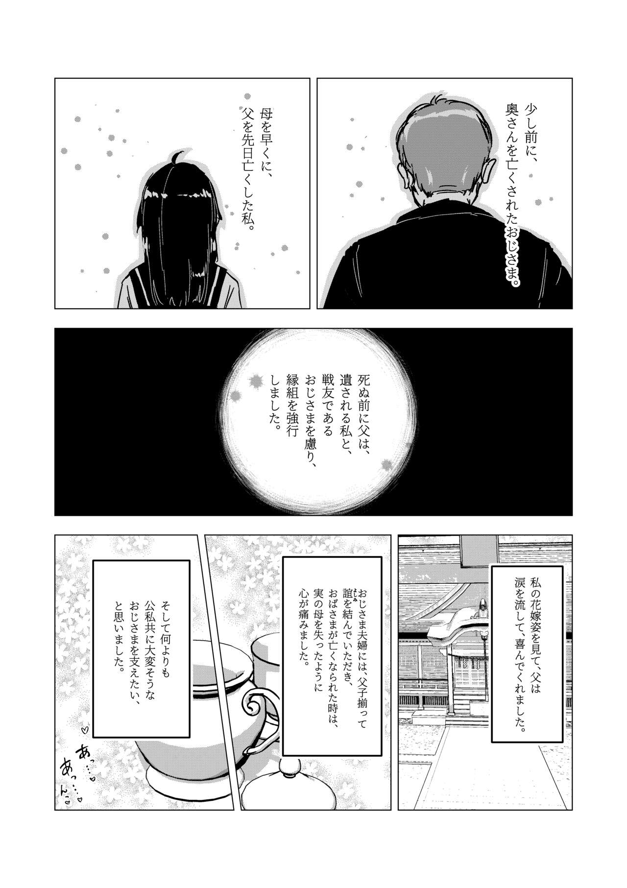 Shitanaga-chan ga Naoshita ED Ojisan to Oyome-chan no Sonogo page 3 full